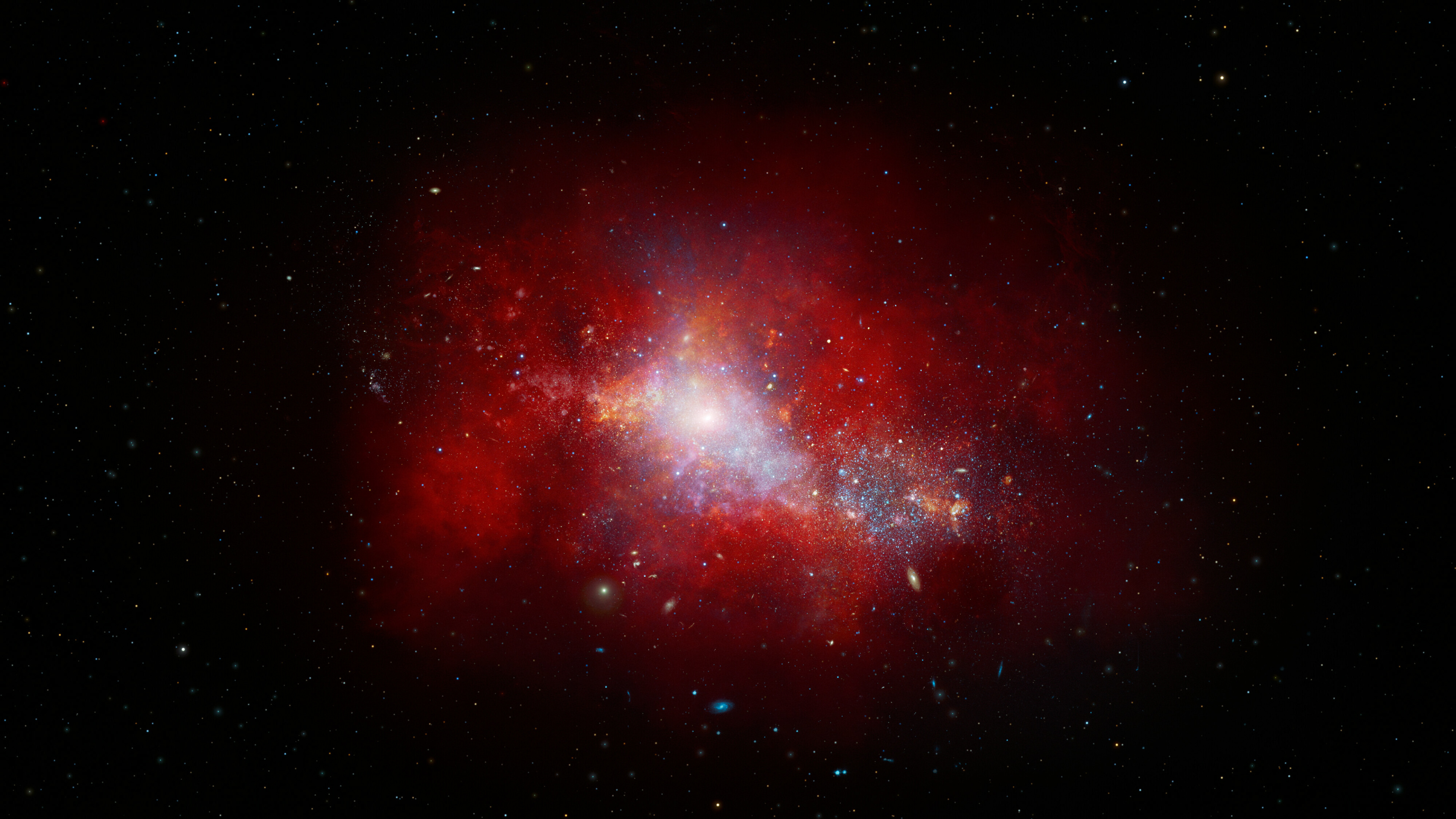 Artist’s Impression of Early-Universe Dwarf Galaxy / Credit: NOIRLab/NSF/AURA/J. da Silva/Mahdi Zamani