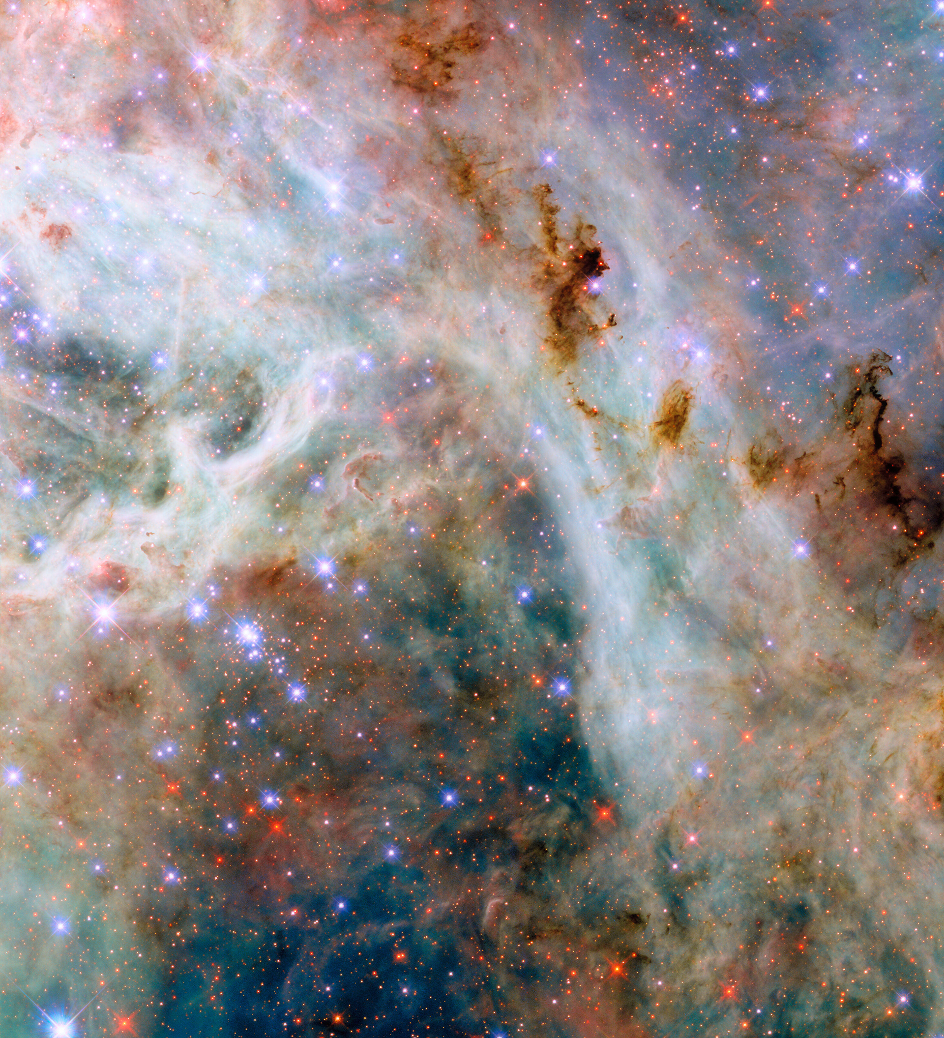Cosmic cloudscape - Credit: ESA/Hubble & NASA, C. Murray