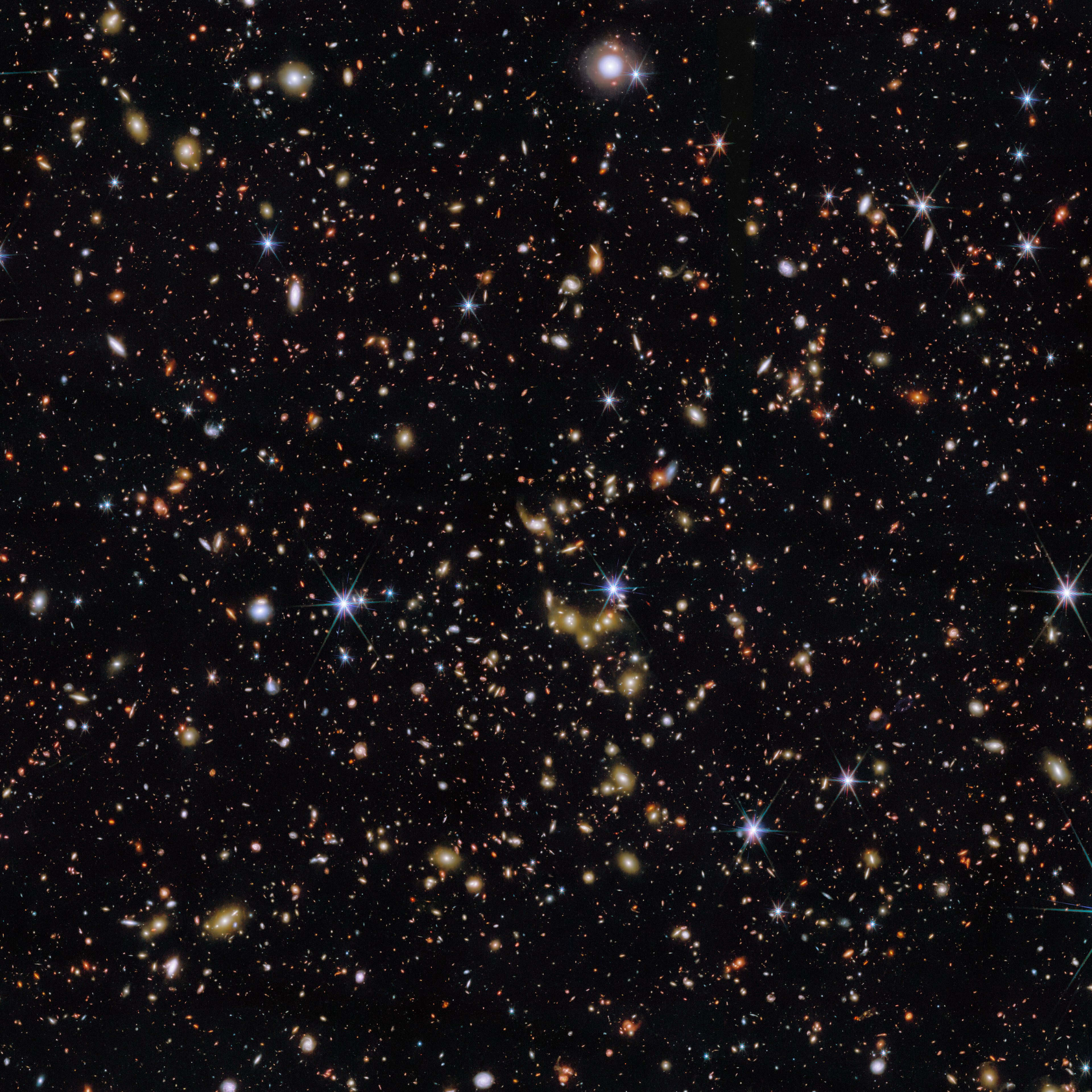 A visual feast of galaxies - Credit: ESA/Webb, NASA & CSA, G. Gozaliasl, A. Koekemoer, M. Franco, and the COSMOS-Web team