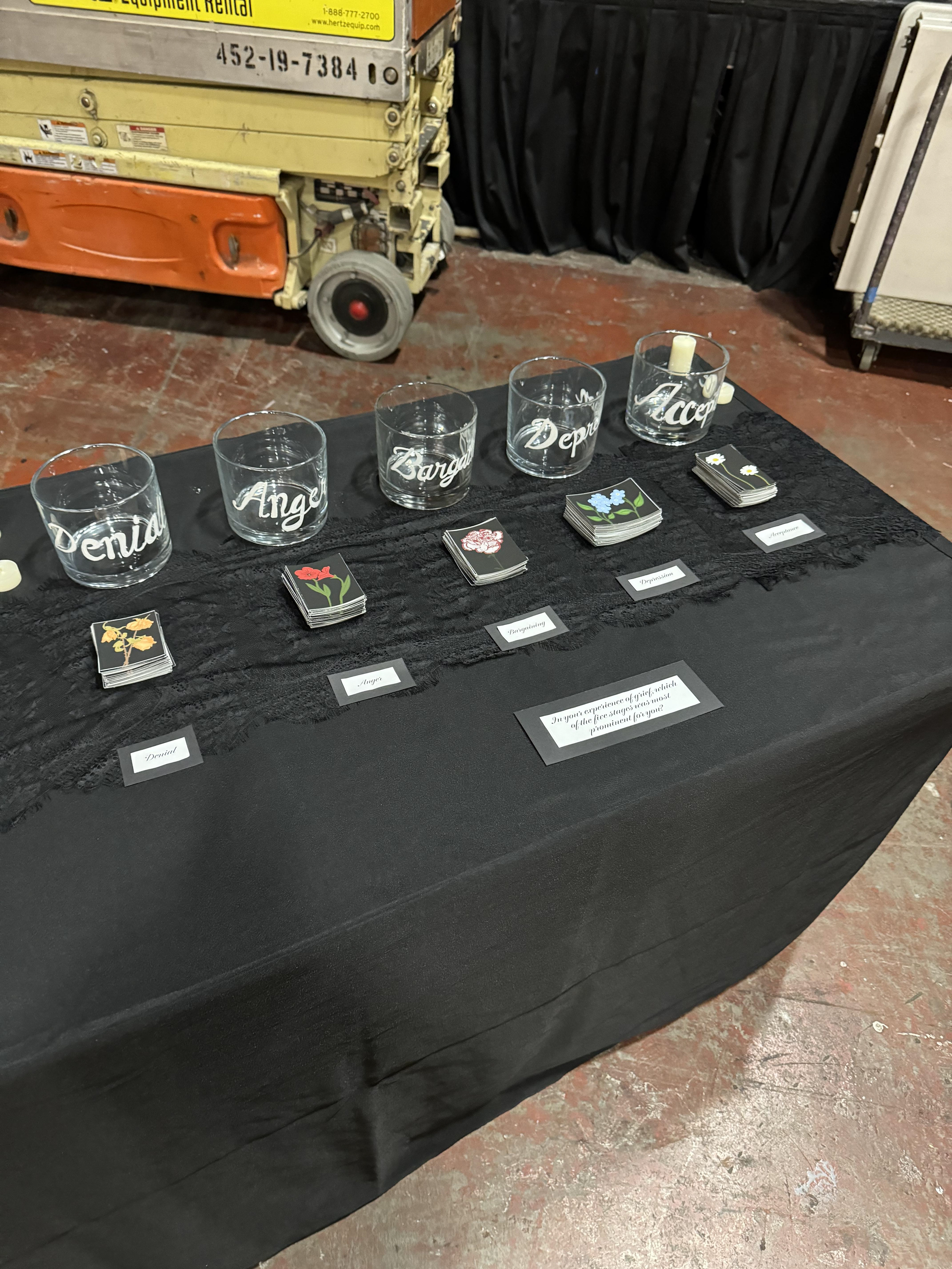 Photo of my Senior Thesis Exhibit