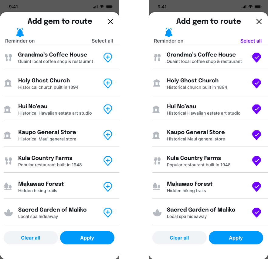 Add Gems to Route