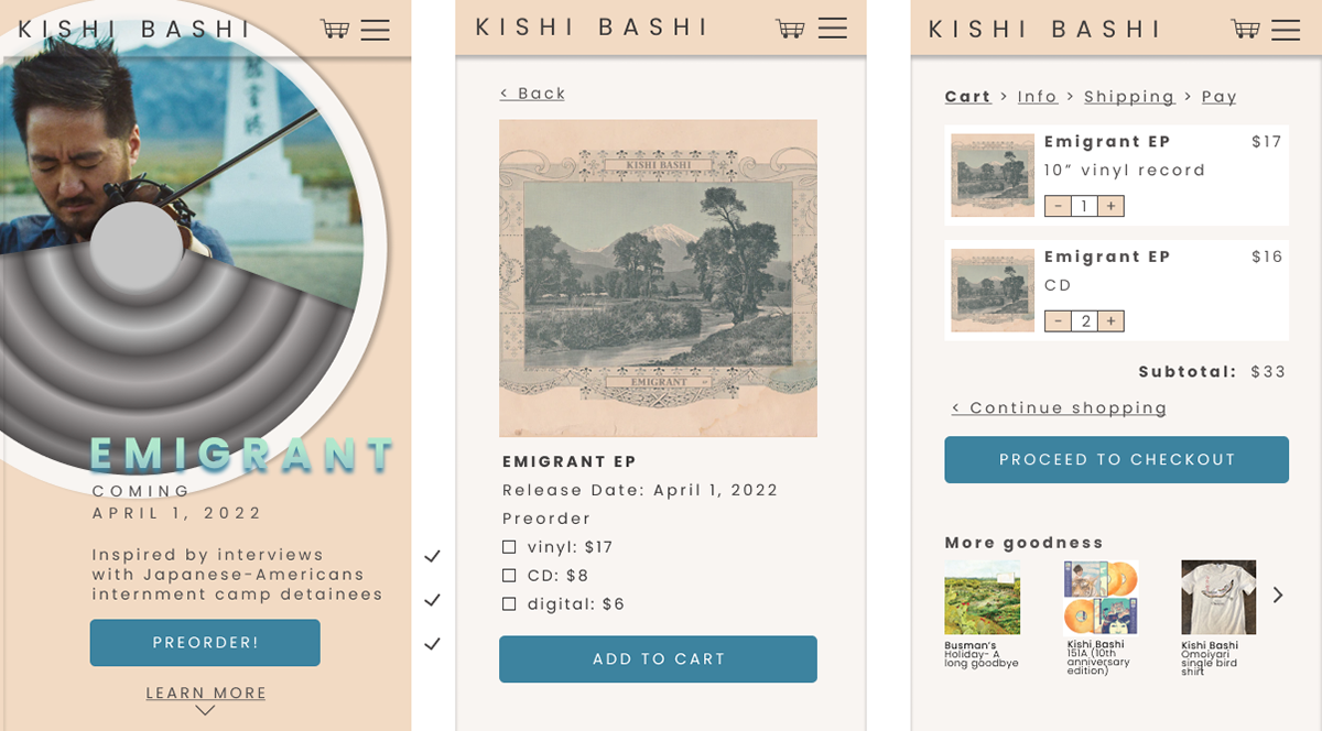 Kishi Bashi album pre-order