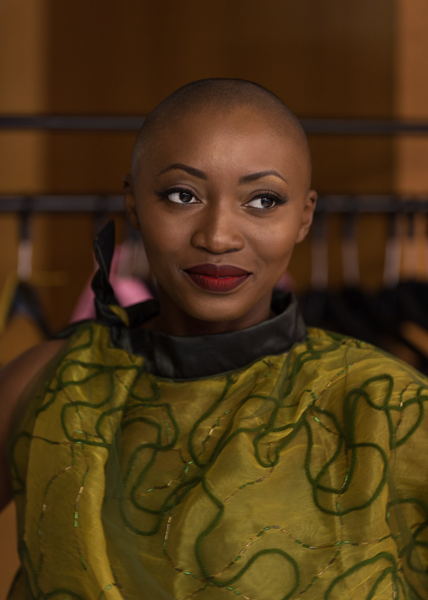 Backstage at African Fashion Reception 2016