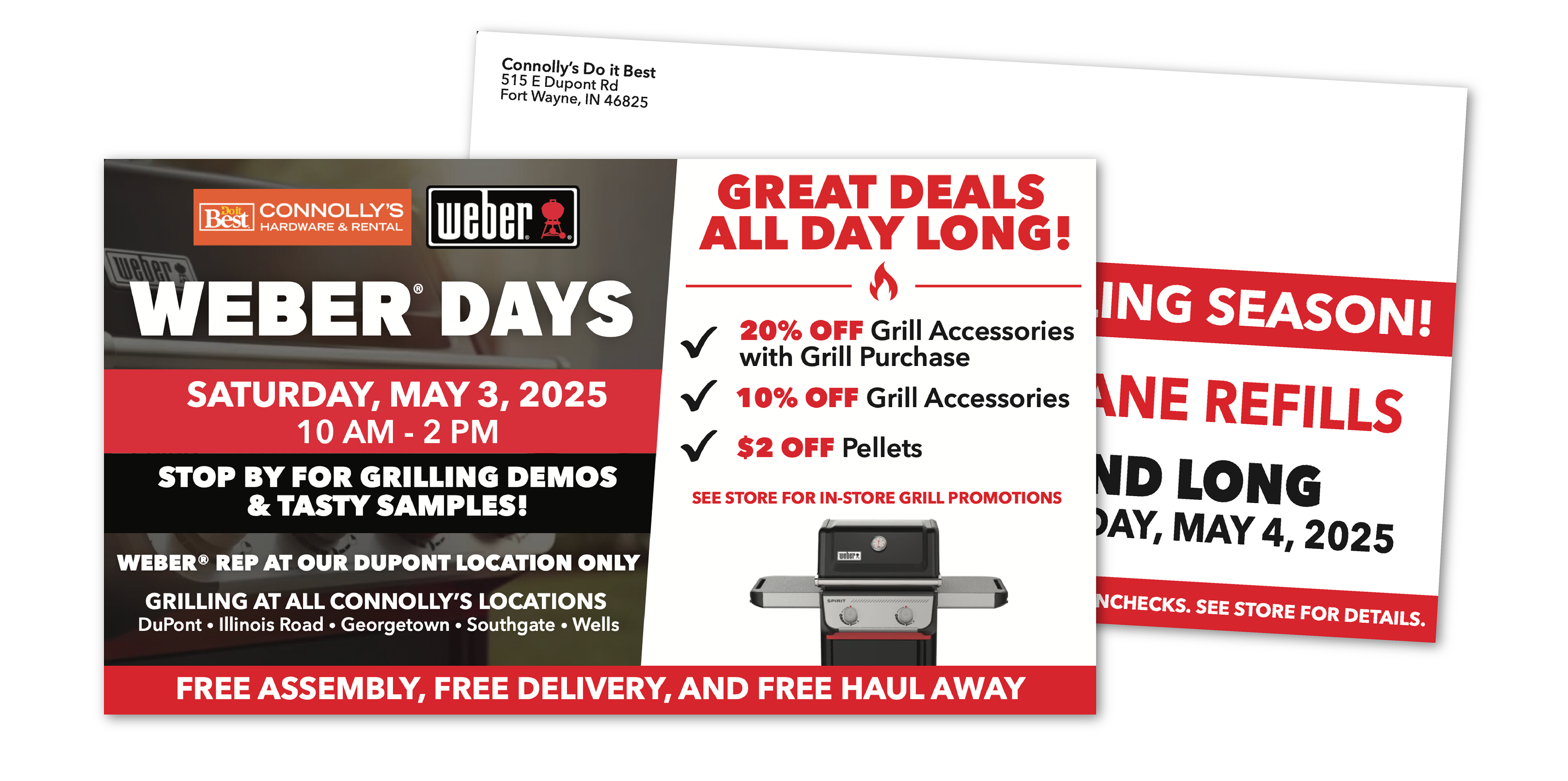 Connolly's Do it Best EDDM Postcard