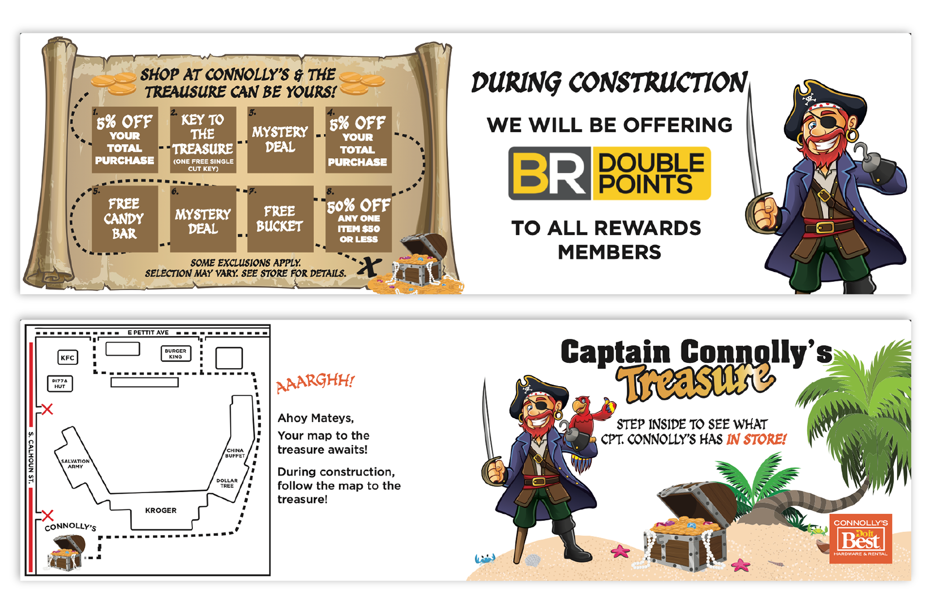 Connolly's Do it Best Punch Reward Card