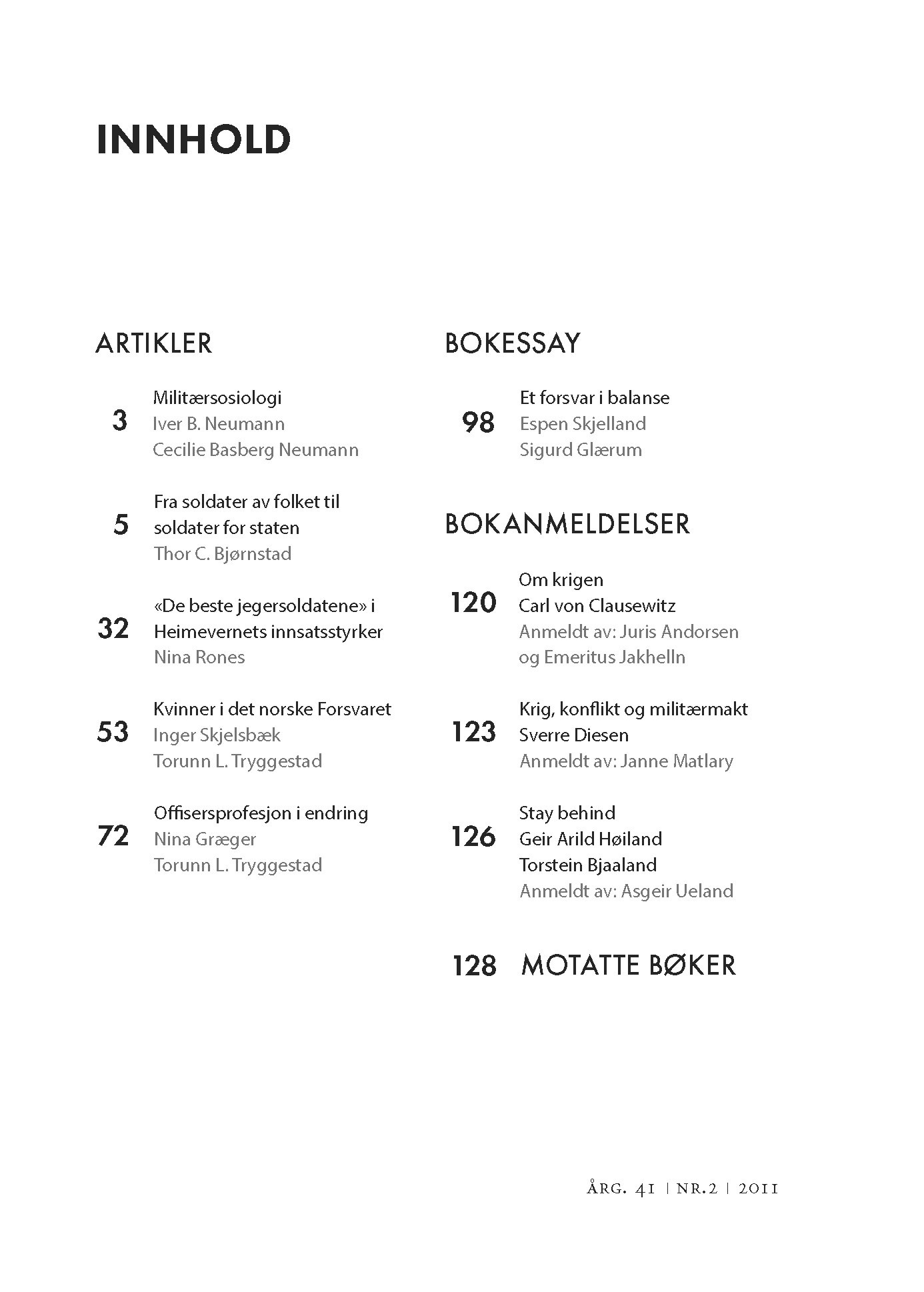 Innholdsfortegnelse