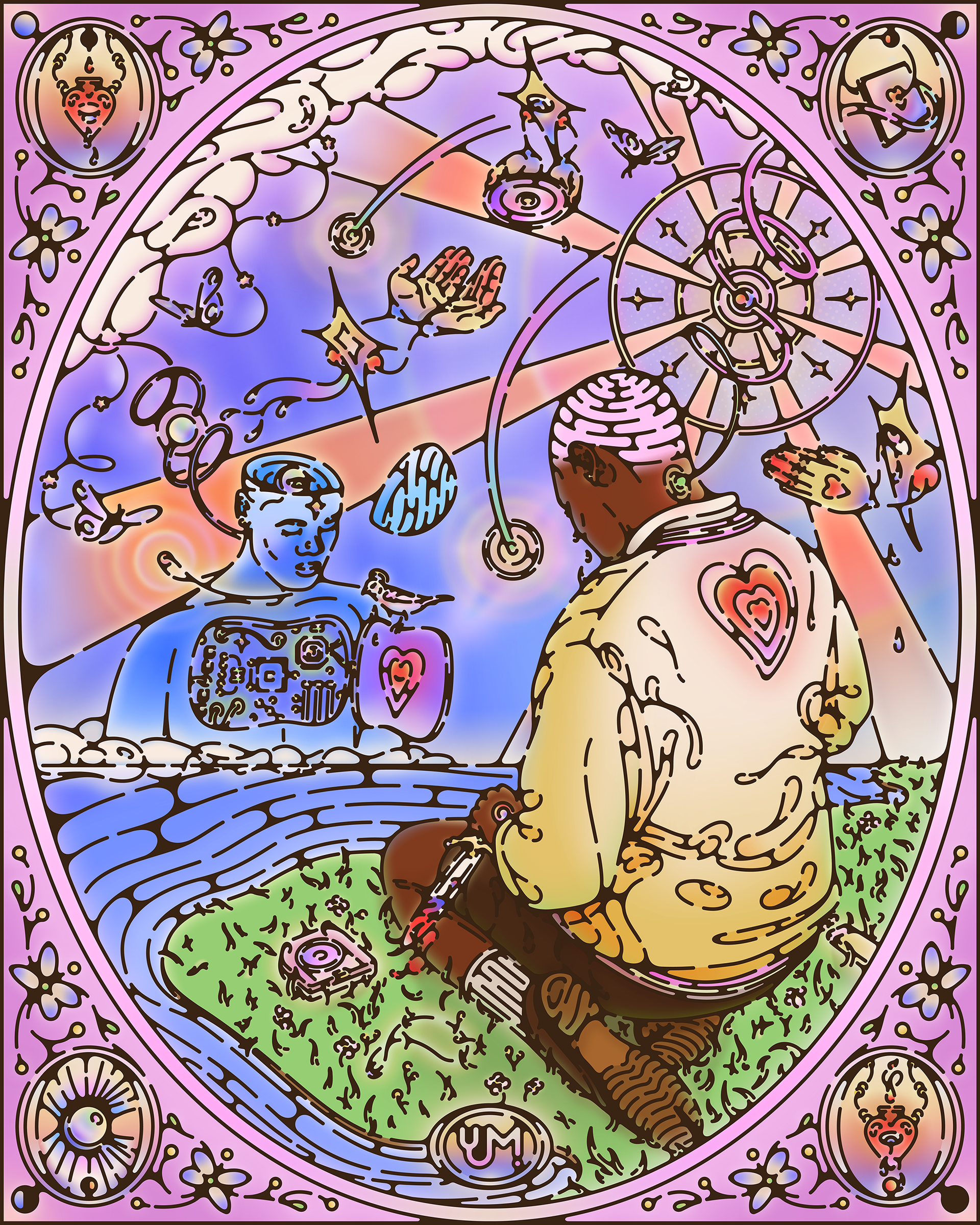 "teaching a robot to love"