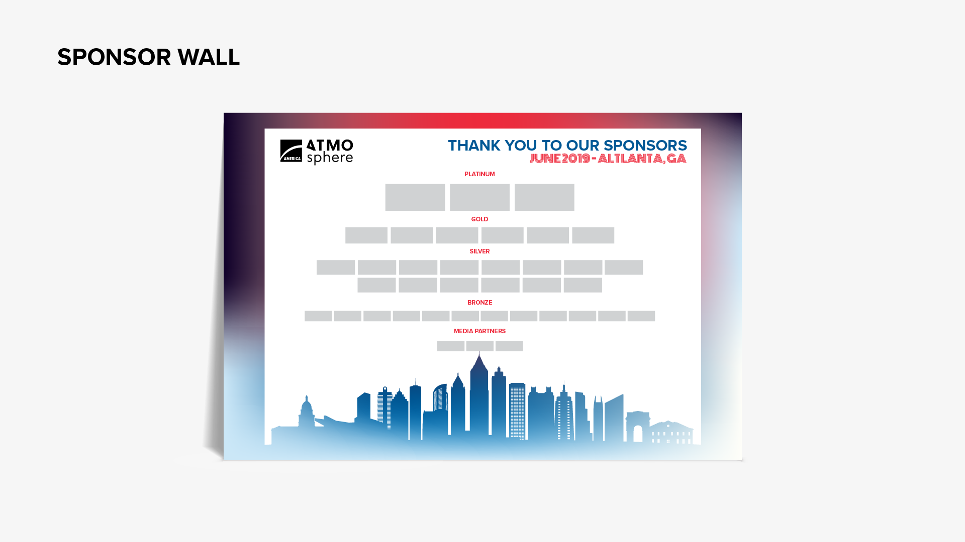 ATMOsphere events 2019 — 10th anniversary brand strategy process