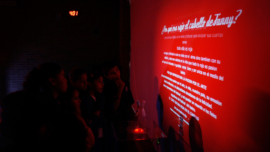 The Thoughts Factory — participatory installation process