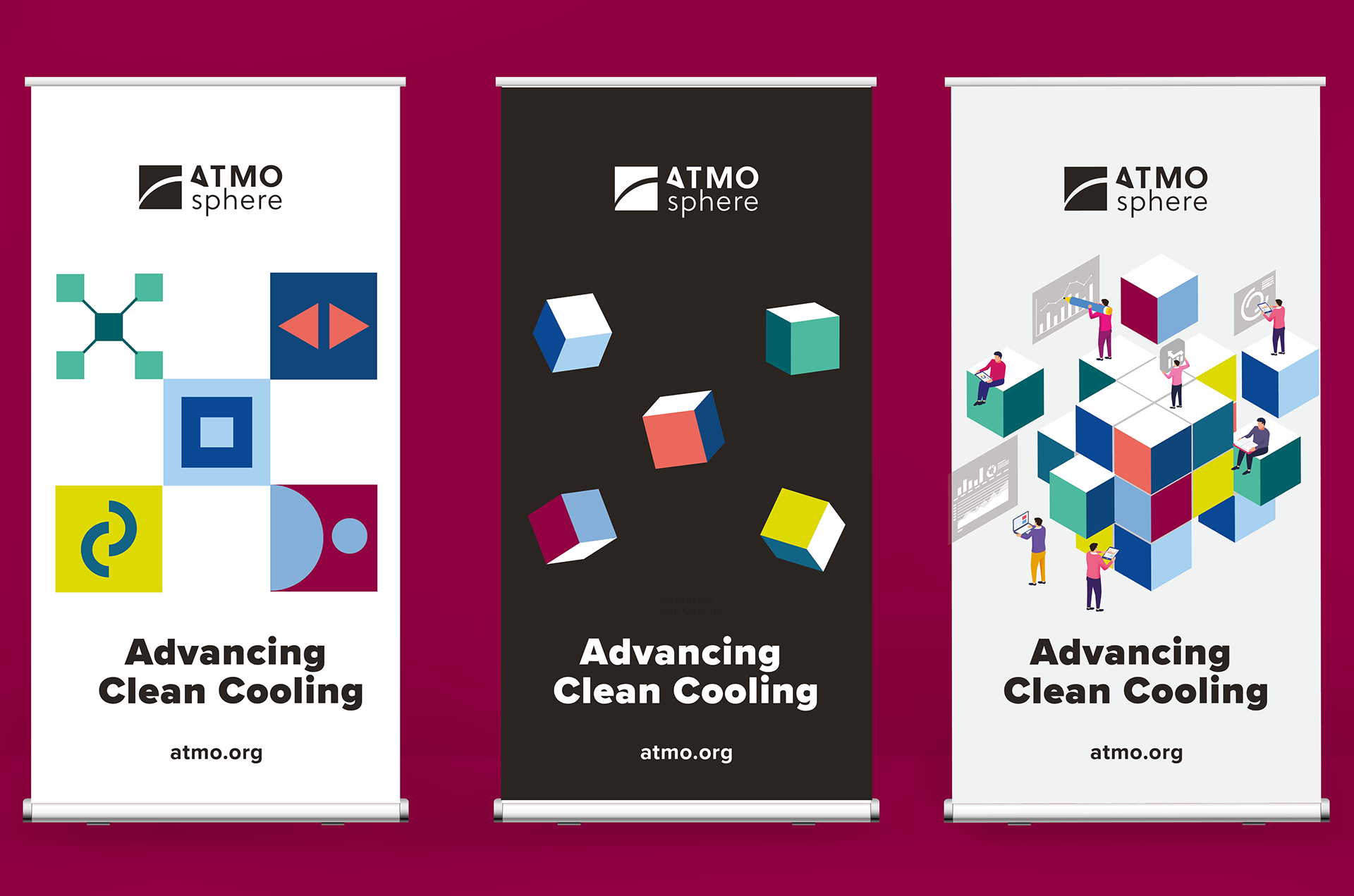 ATMOsphere master brand — a unified visual identity process