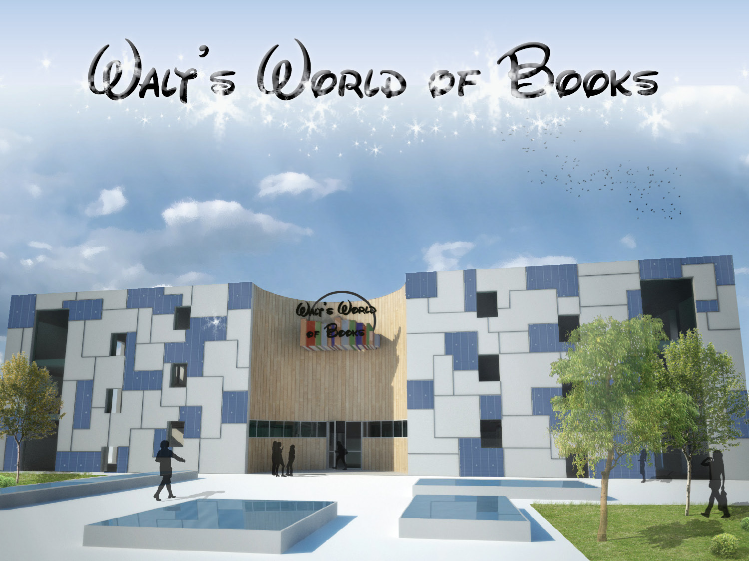 Title slide and project render