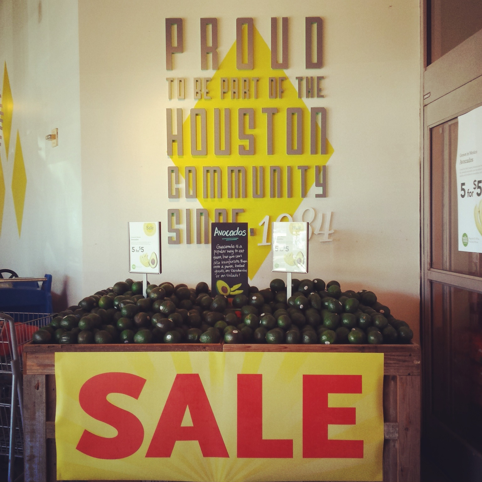 Front lobby display