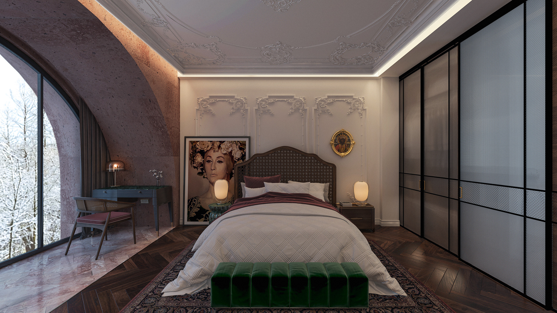 classic bedroom design