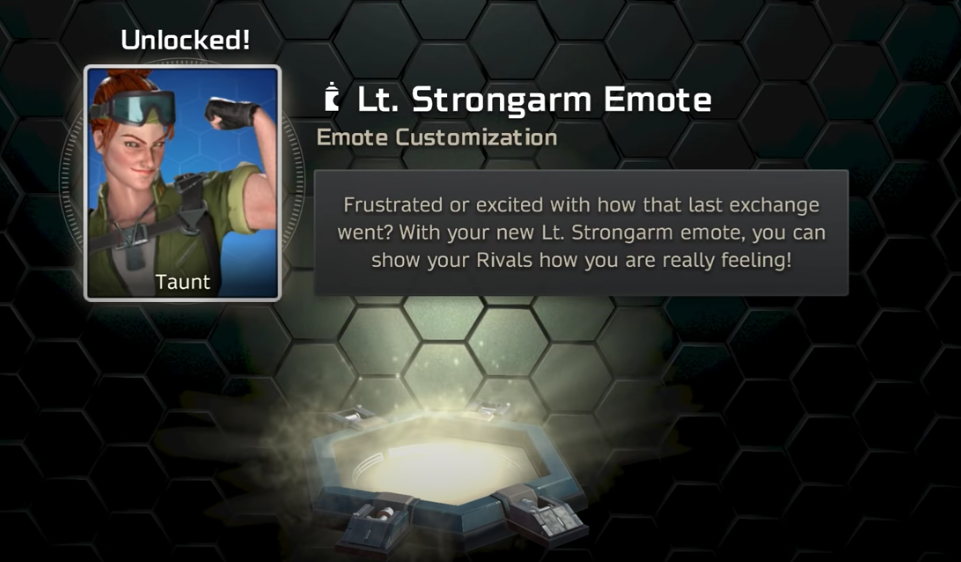 Emote Unlocked