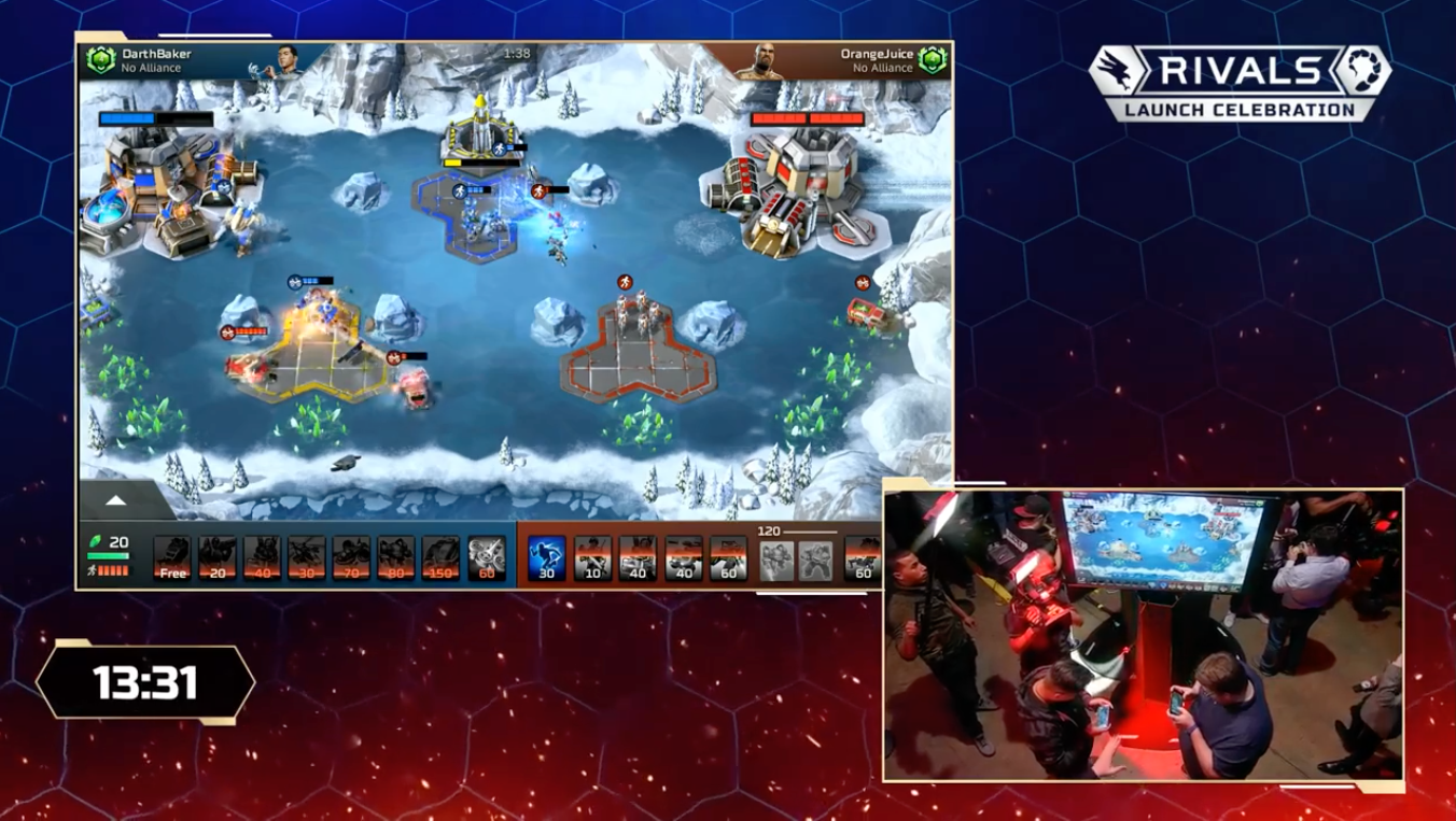 Spectator UI - Rivals Launch Celebration