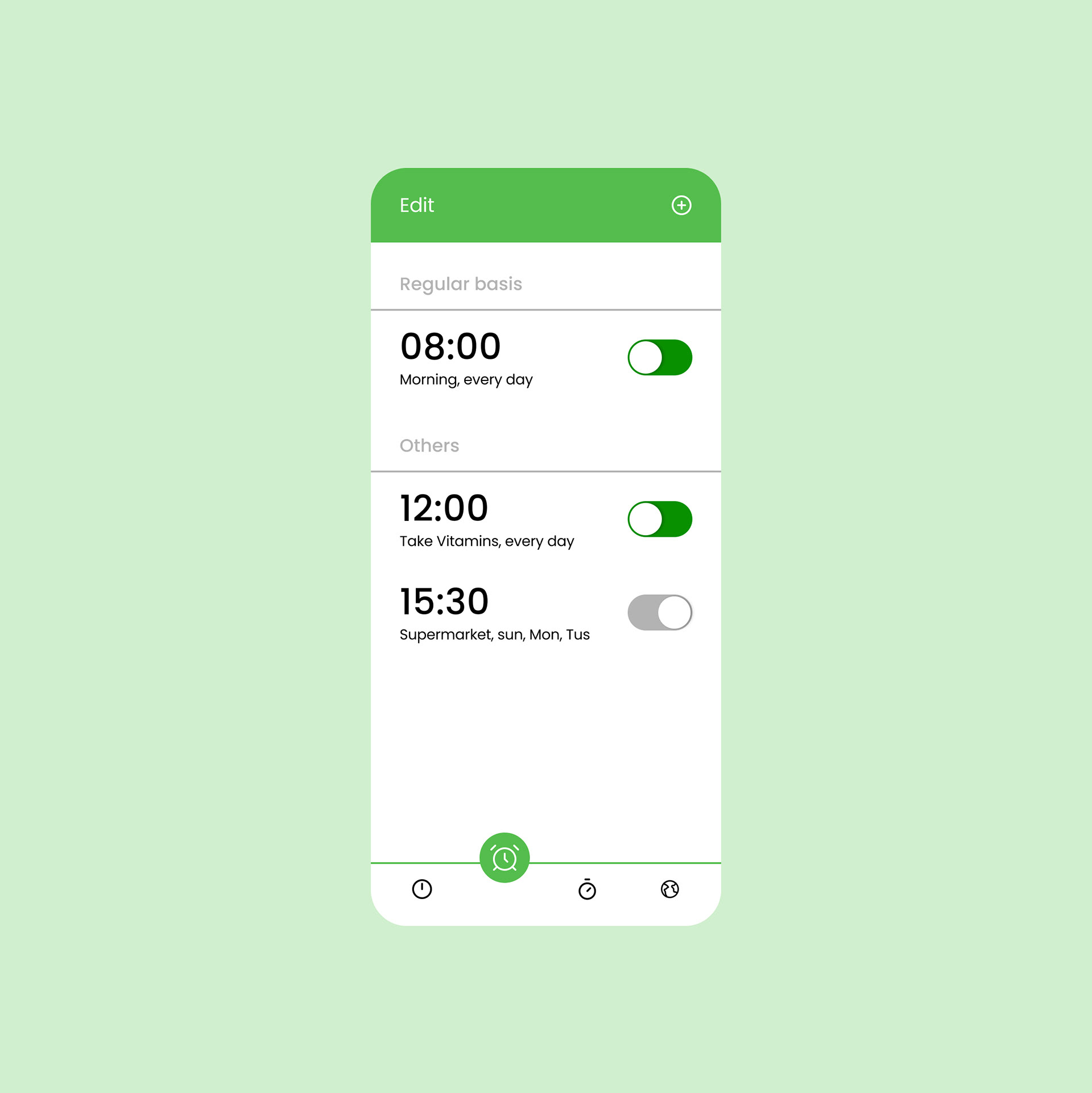 #23 An alarm clock