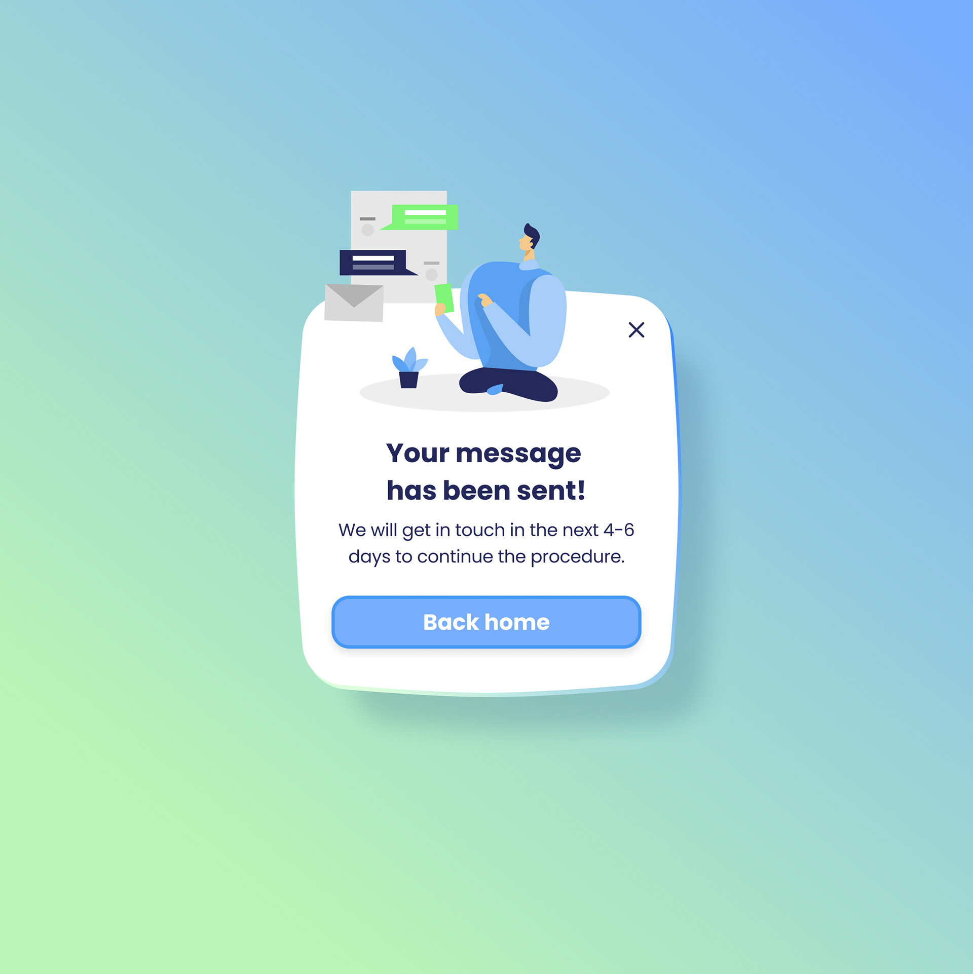 #27 Message sent