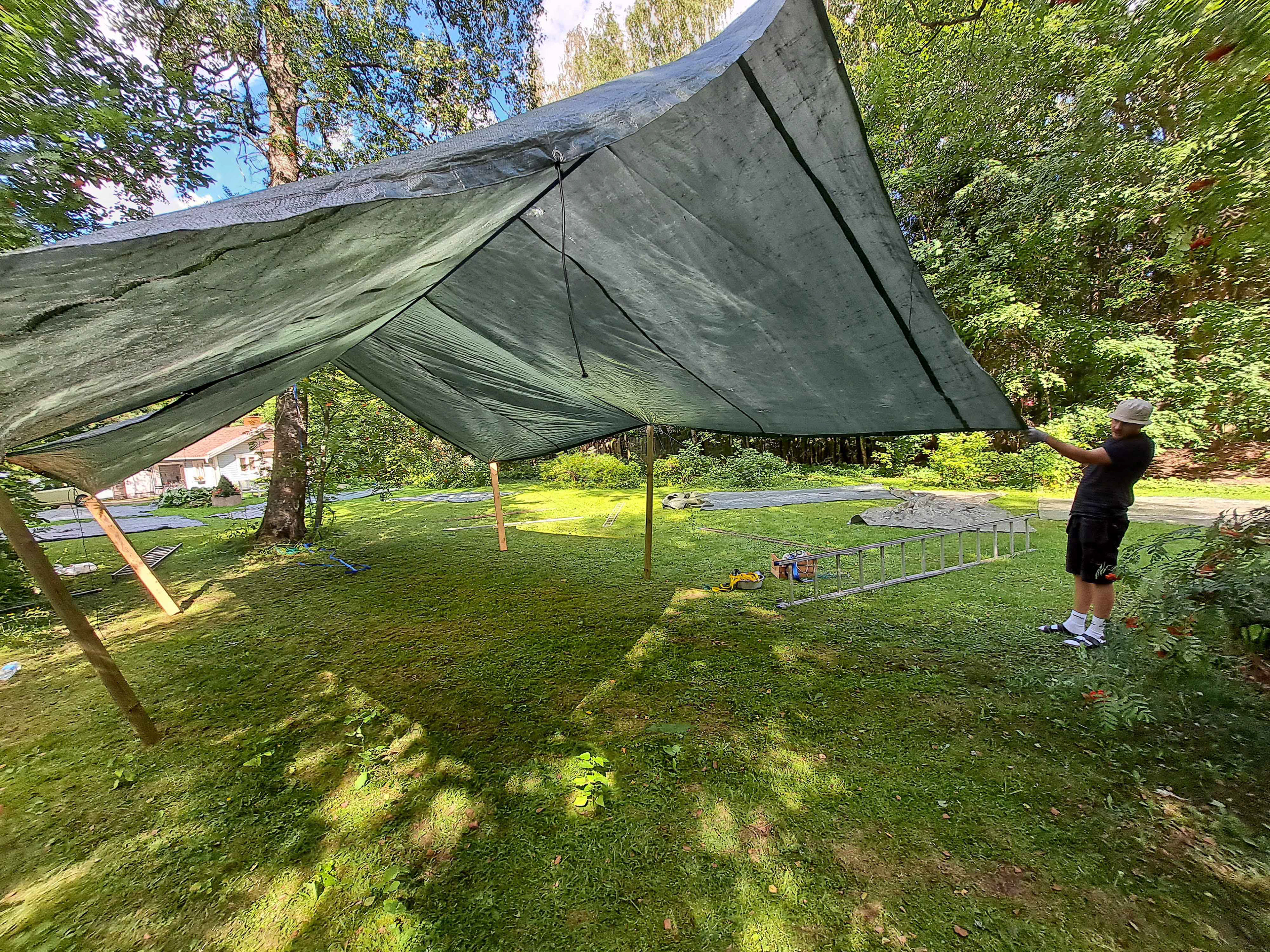 Jaakko Savolainen designin our latest outdoor shelter