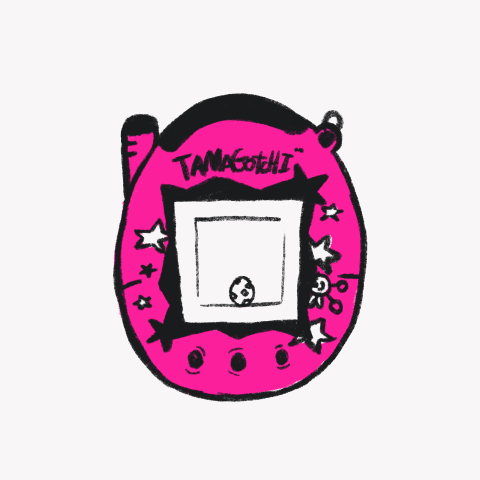 Tamagotchi Life Cycle animation