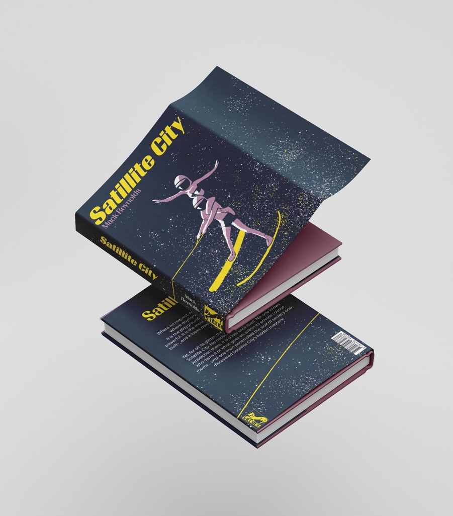 Book cover redesign using editorial image