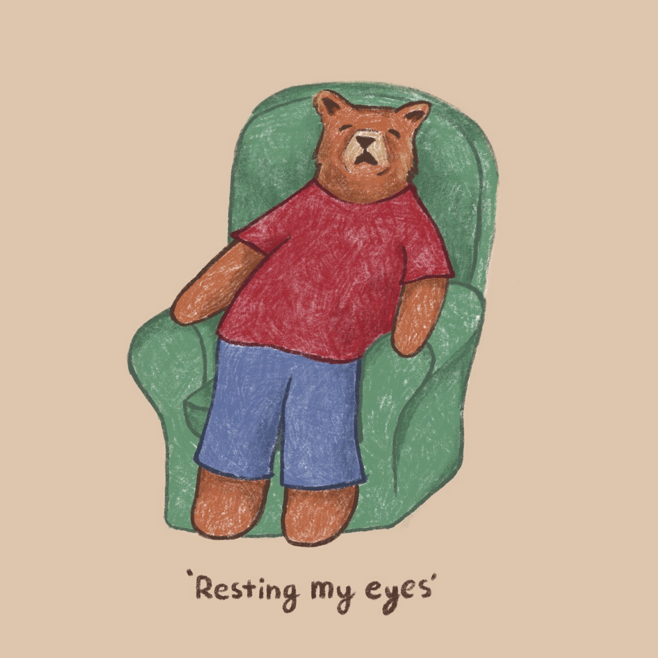 Fathers day greetings card design