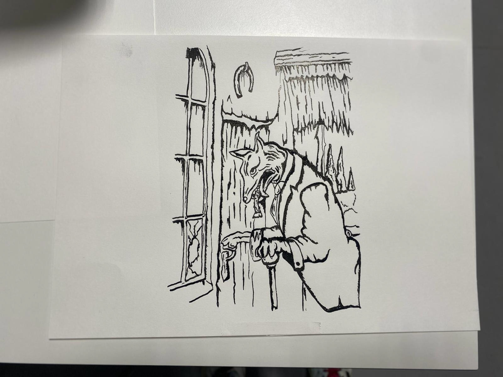 pen tekeningen pieck