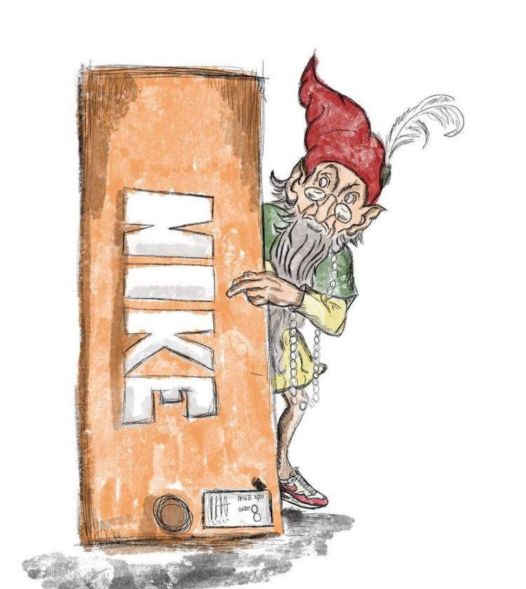 nike anton pieck tekening