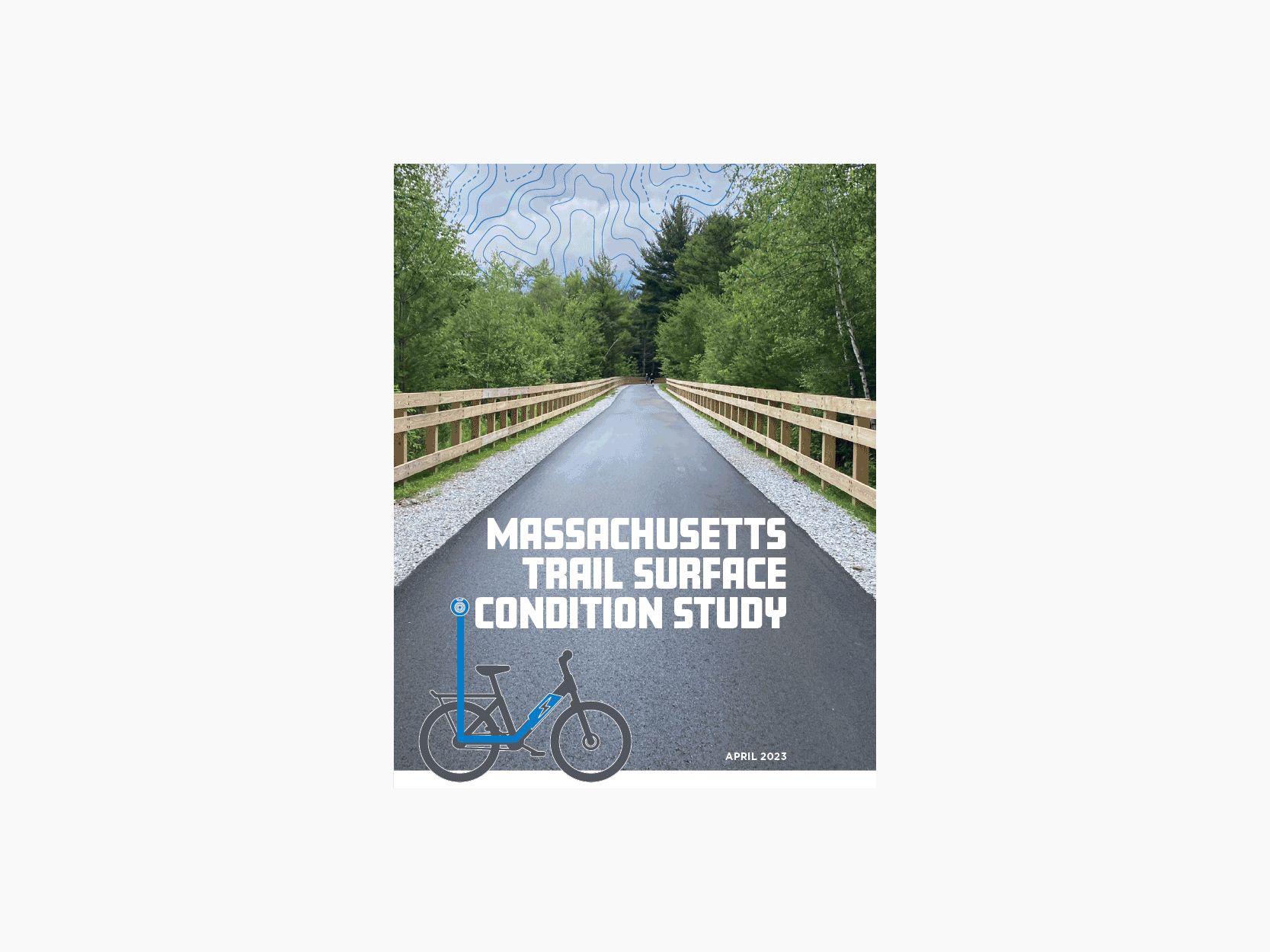 masstrails data bike, Kittelson & Associates, branding, graphic design, maps