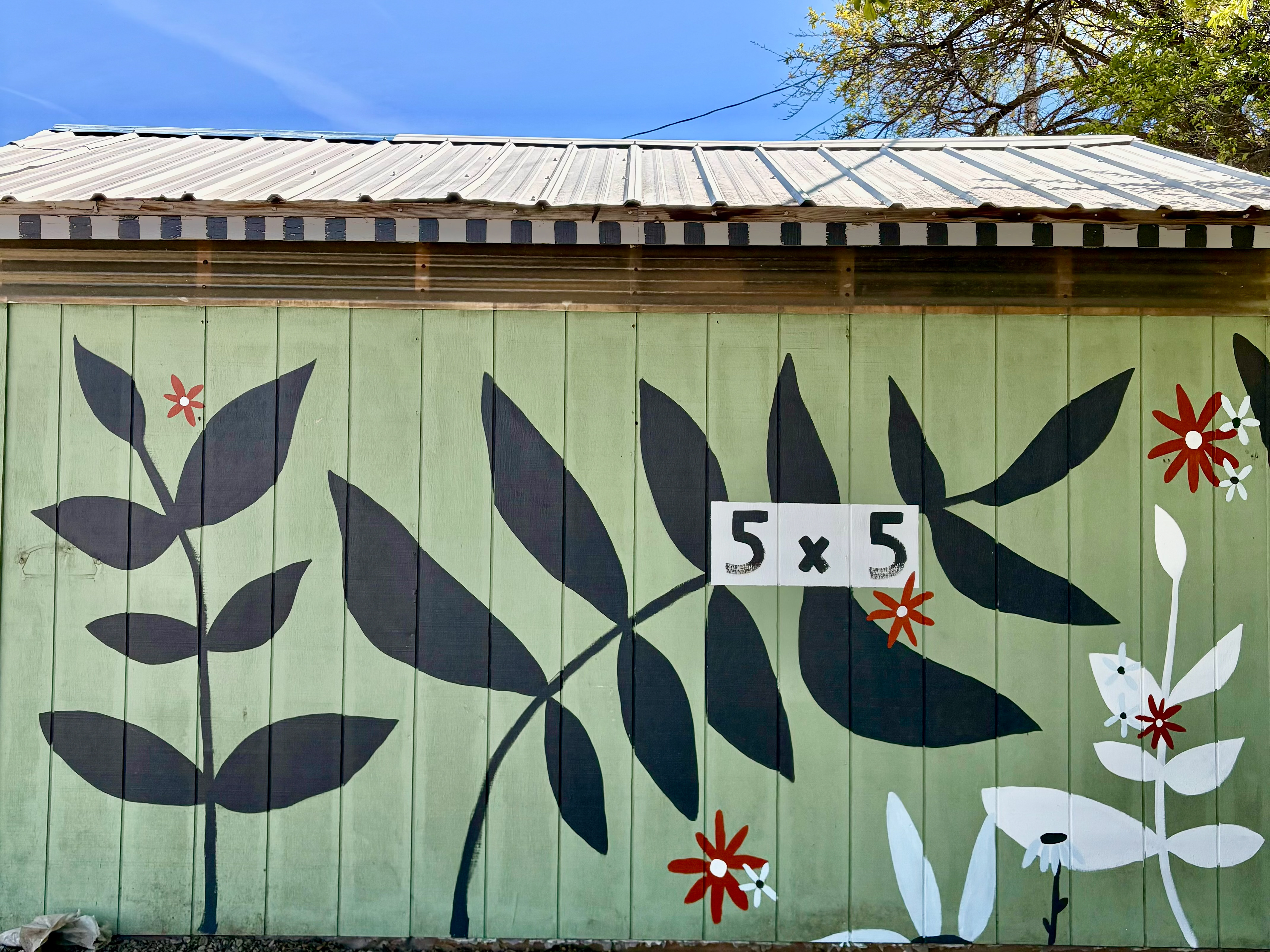 makenzie cooper, garden mural, Oregon
