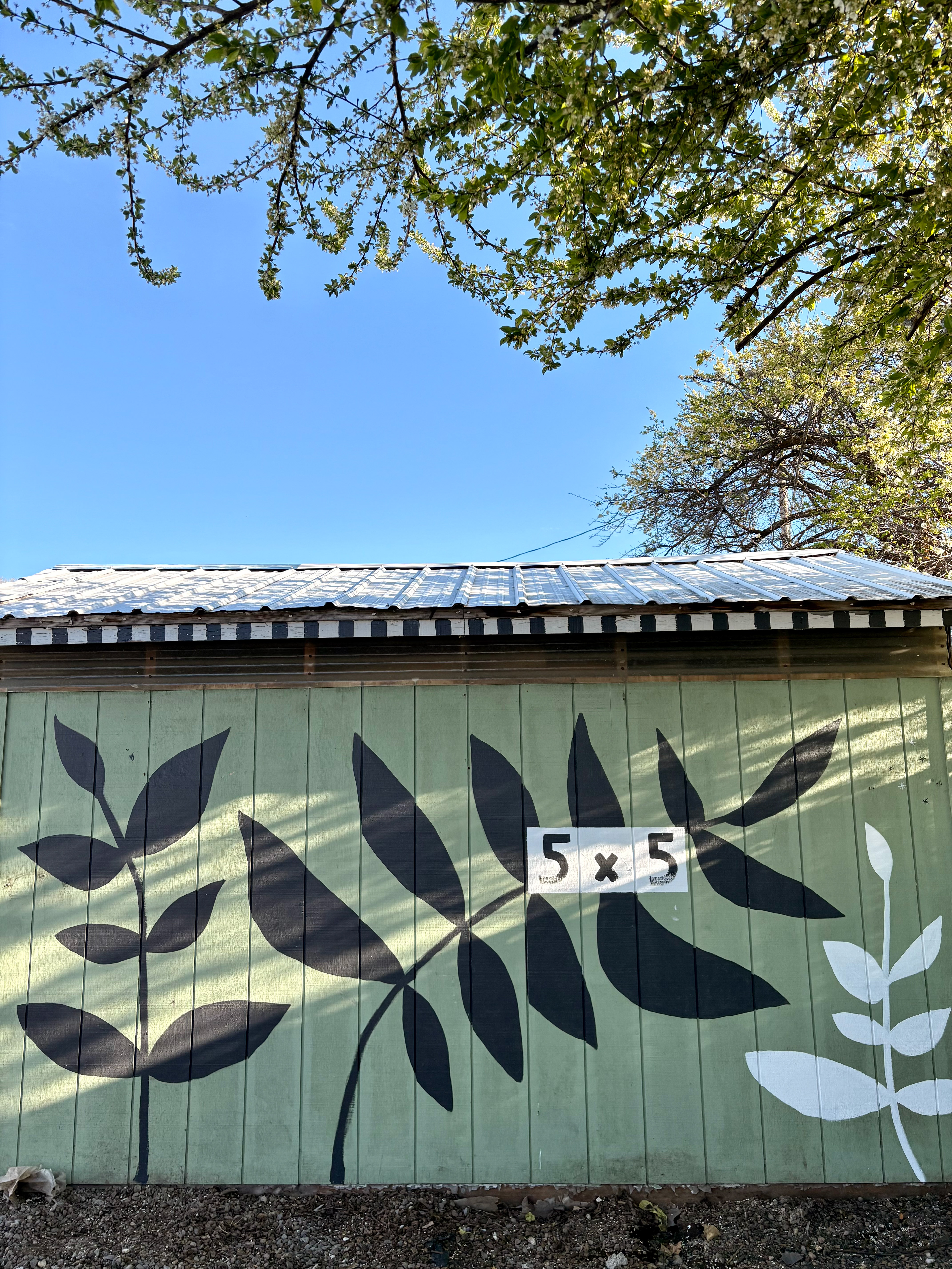 makenzie cooper, garden mural, Oregon