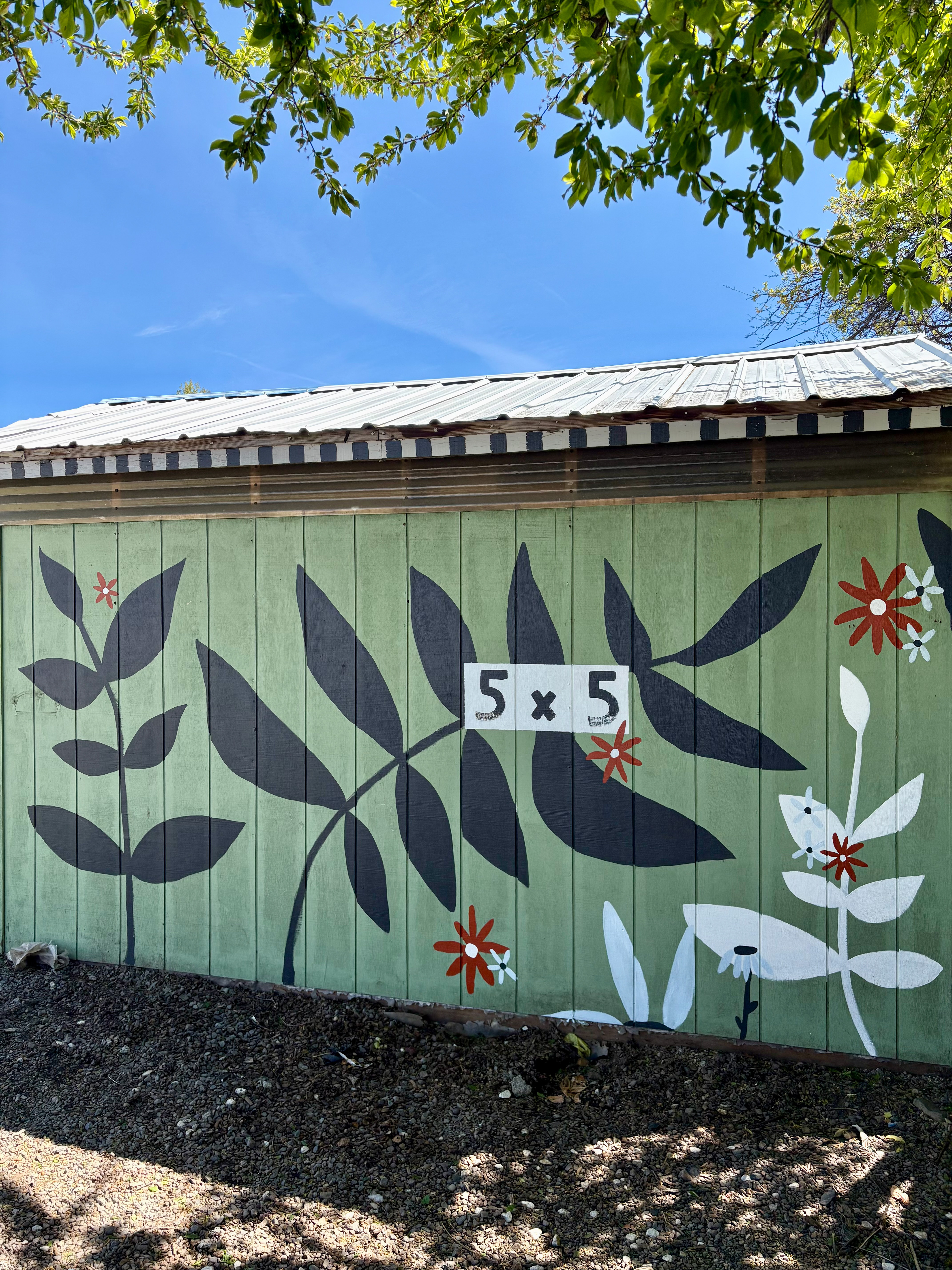 makenzie cooper, garden mural, Oregon