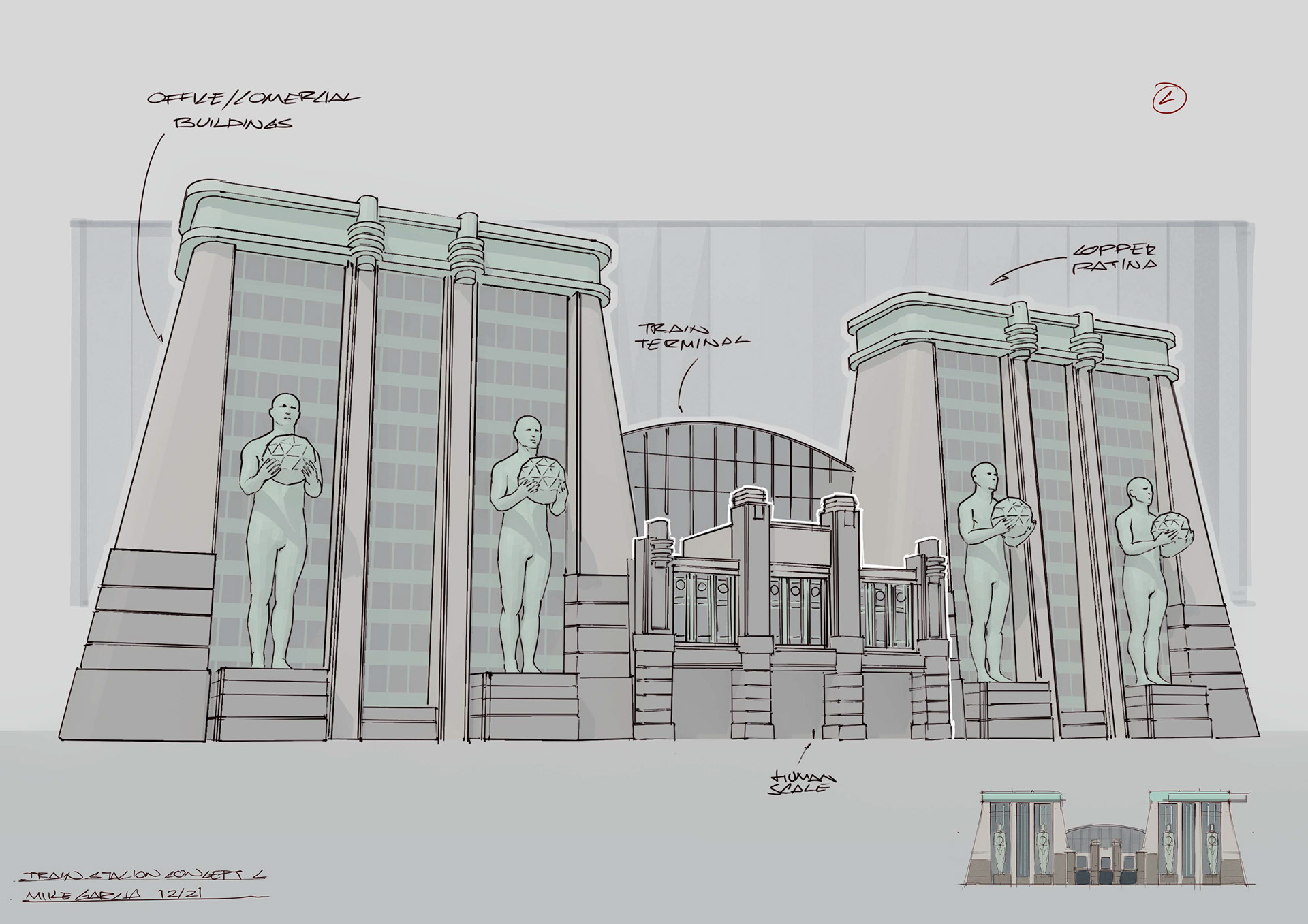 Second Iteration Sketch