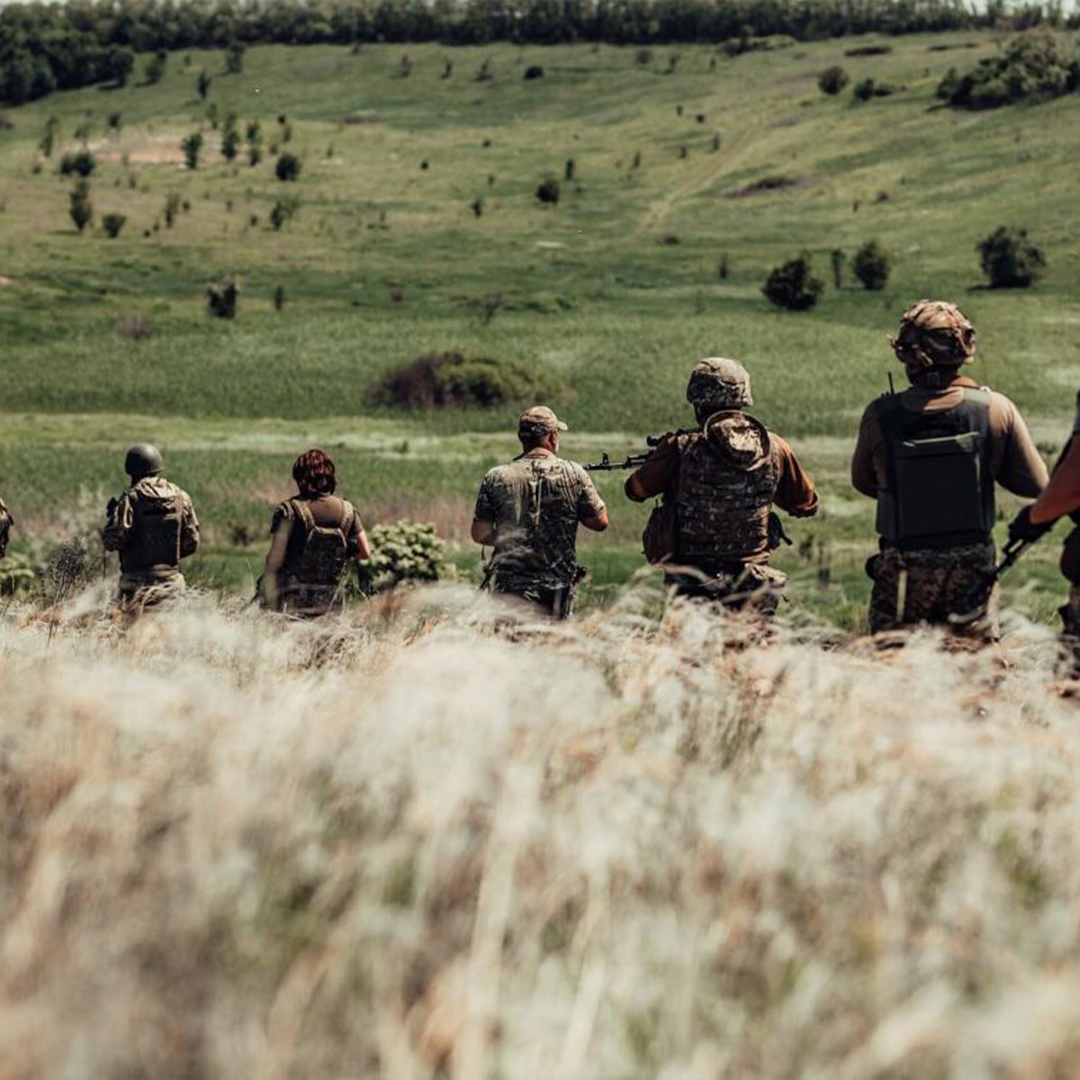 Ukrainian soldiers
