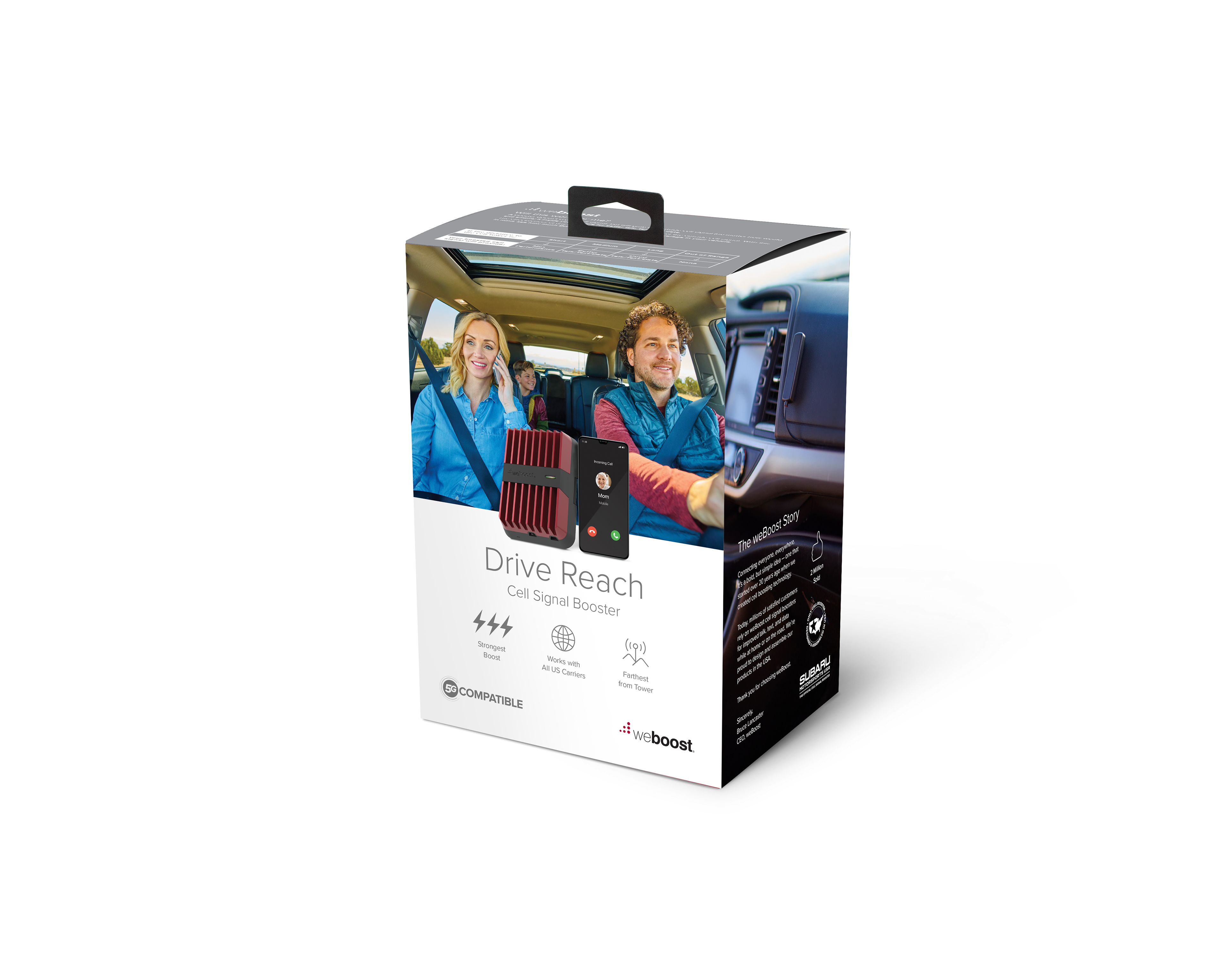 Smaller box means less real state. Additionally, we were very intentional in content as we needed to accommodate for French translation for our Canadian market.