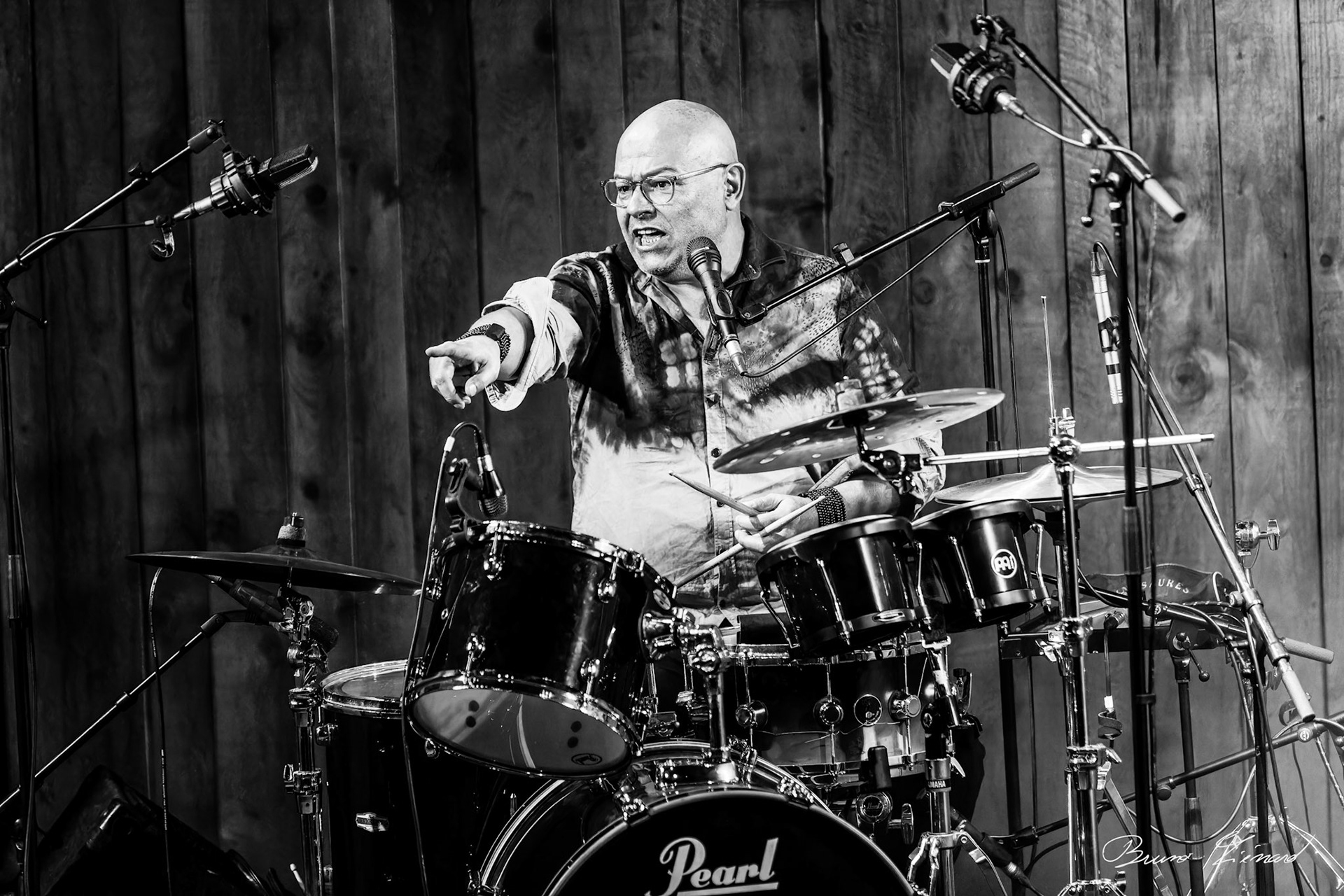 Richard Monségu (Antiquarks) et Nicolas Côme