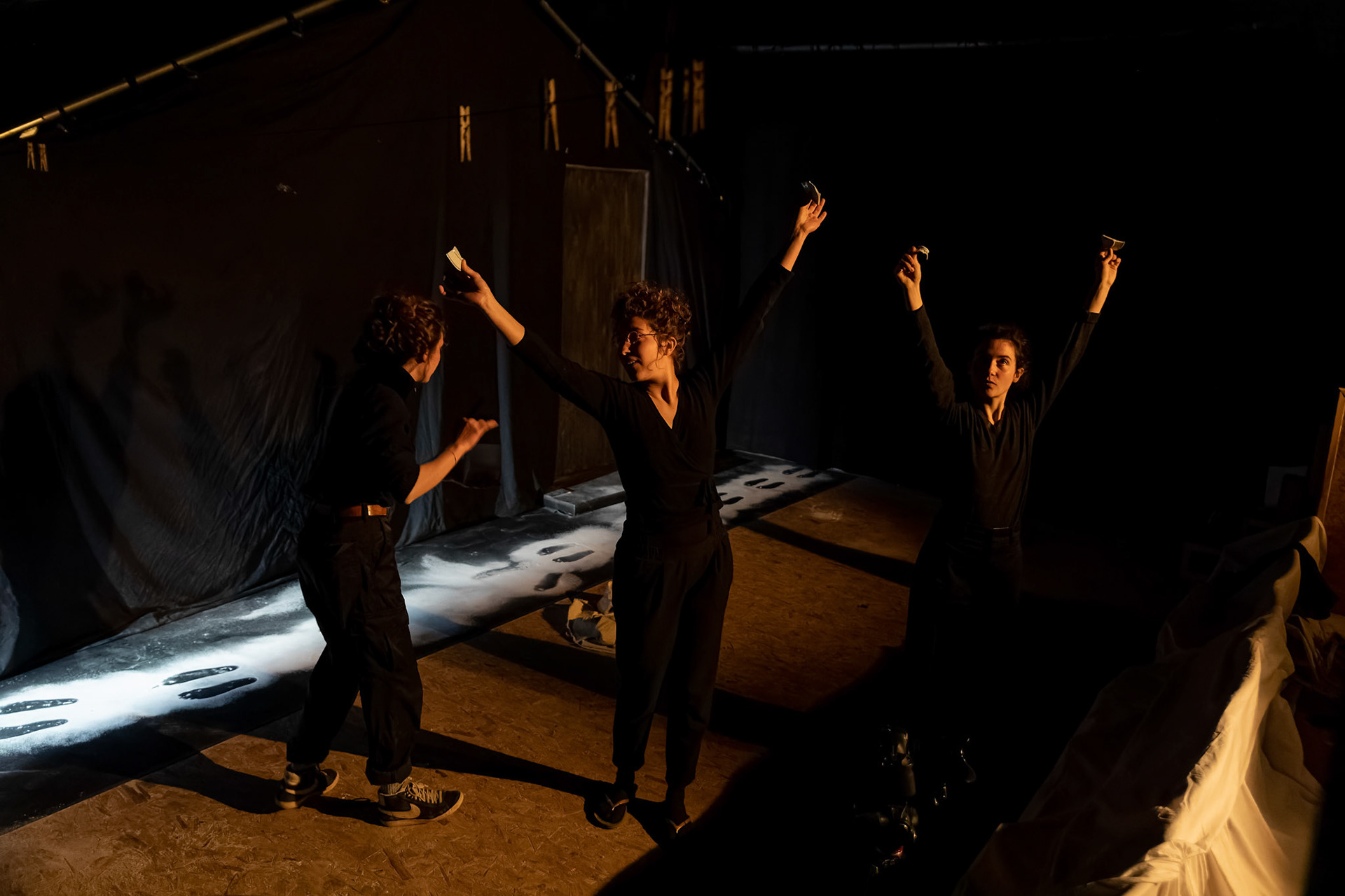 Mon gosier de métal parle toutes les langues de la Cie Écoutilles - Sortie de résidence #2 - Répétitions