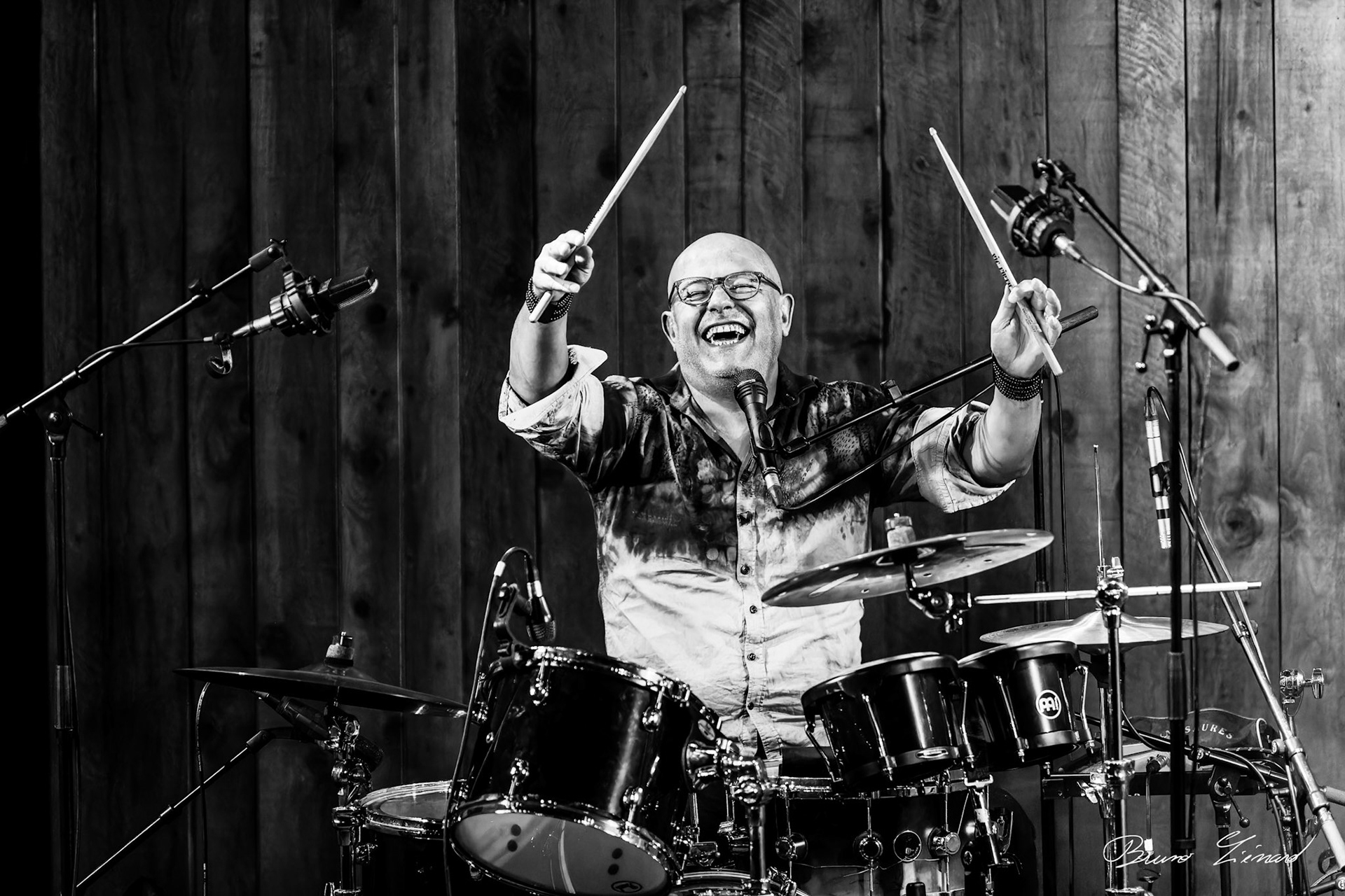 Richard Monségu (Antiquarks) et Nicolas Côme