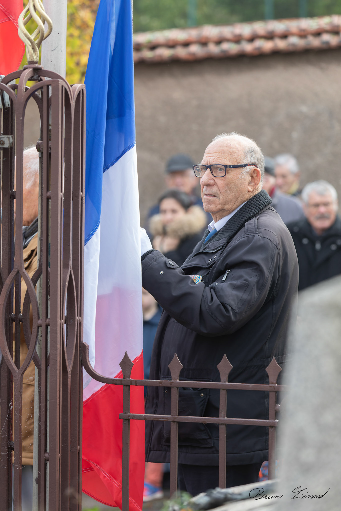 Cérémonie de commémoration de l'armistice du 11 novembre 1918 à Villers-lès-Nancy