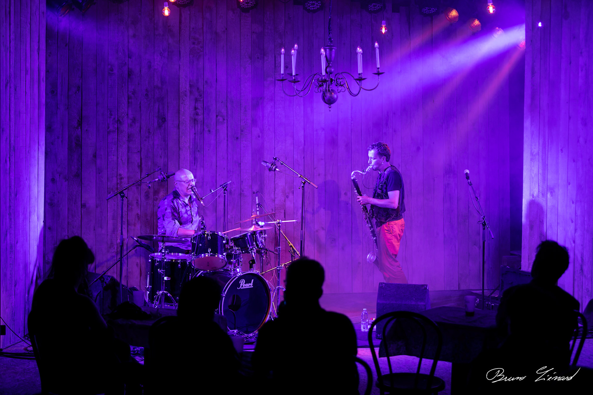 Richard Monségu (Antiquarks) et Nicolas Côme