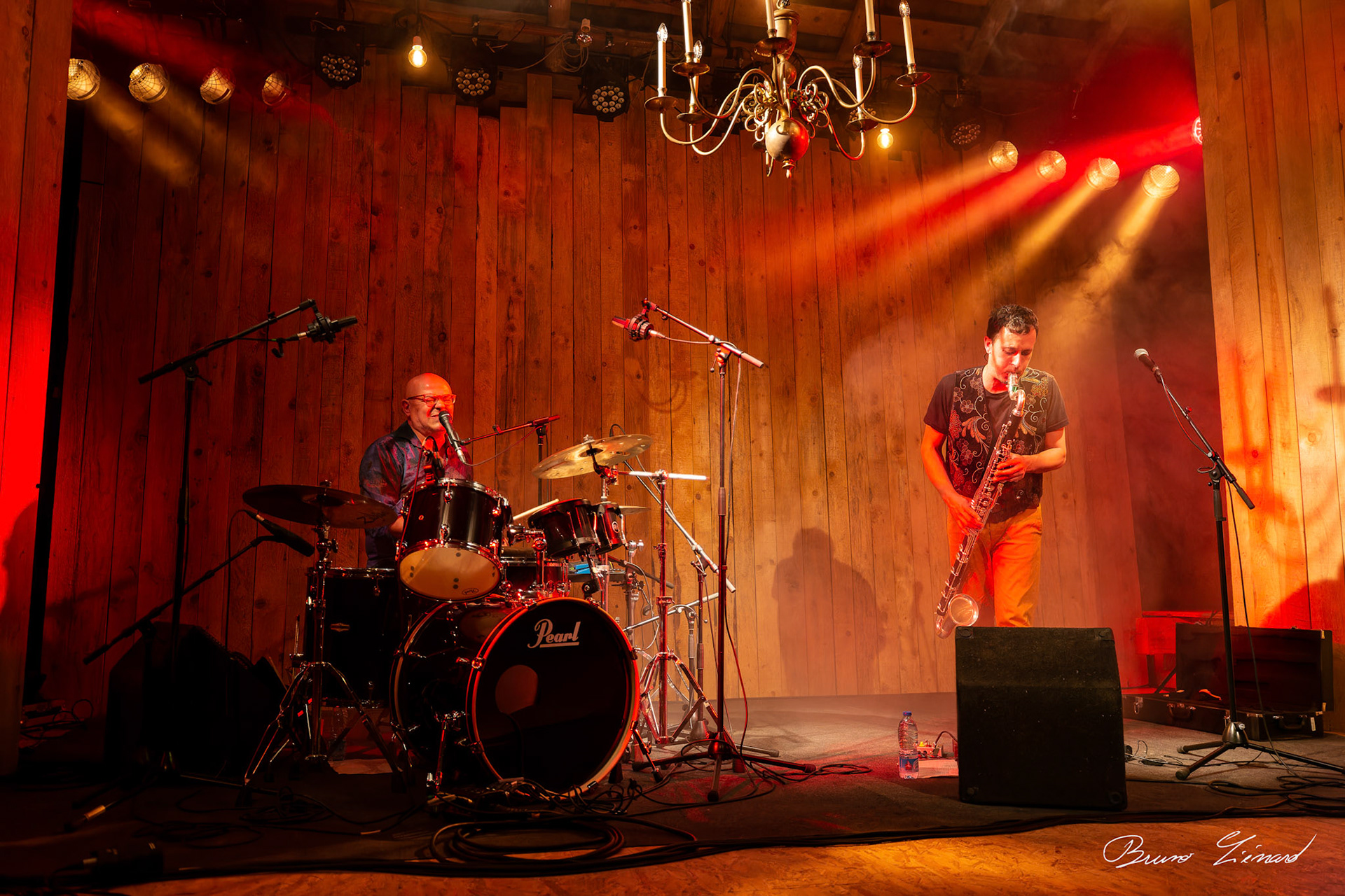 Richard Monségu (Antiquarks) et Nicolas Côme