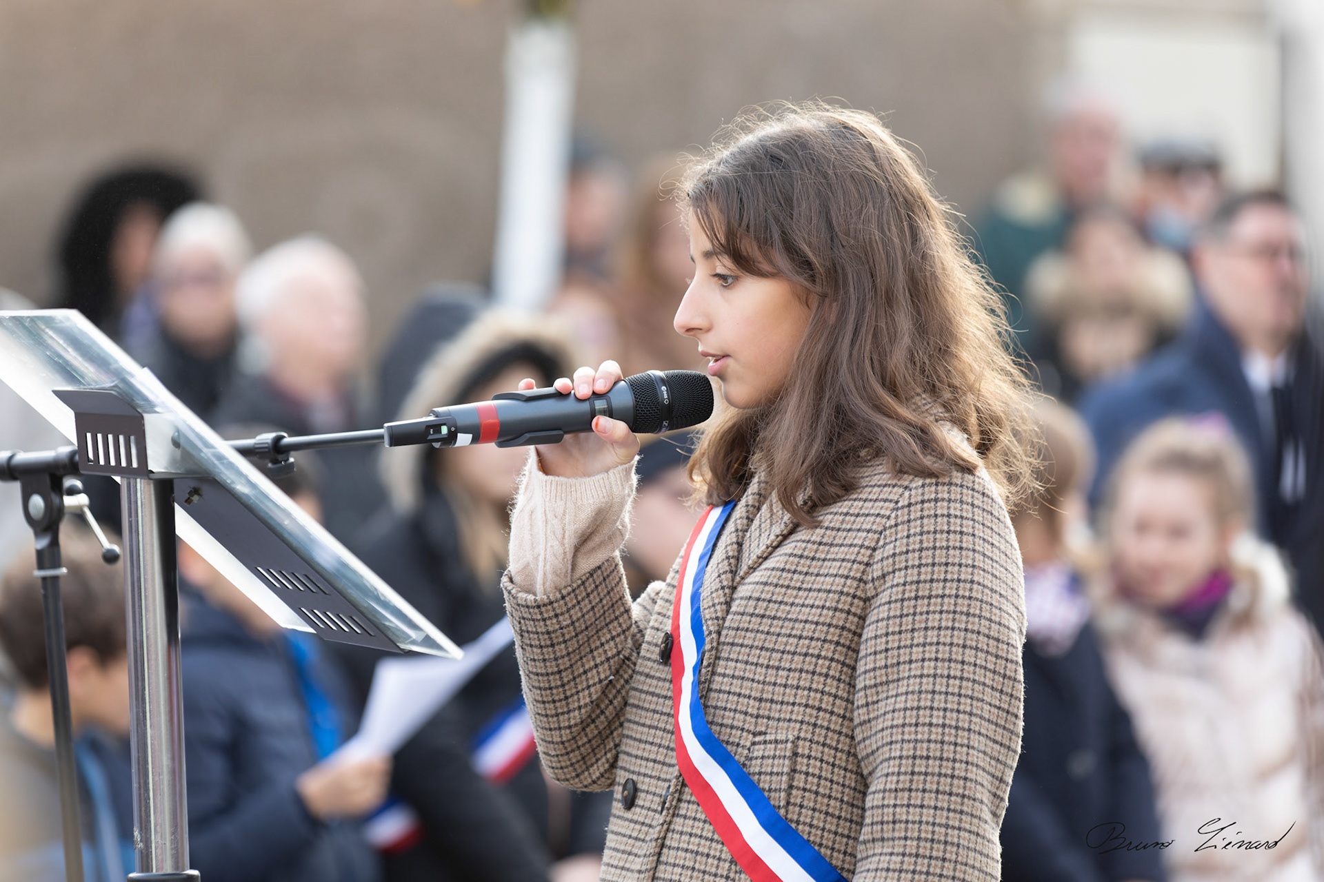 Cérémonie de commémoration de l'armistice du 11 novembre 1918 à Villers-lès-Nancy