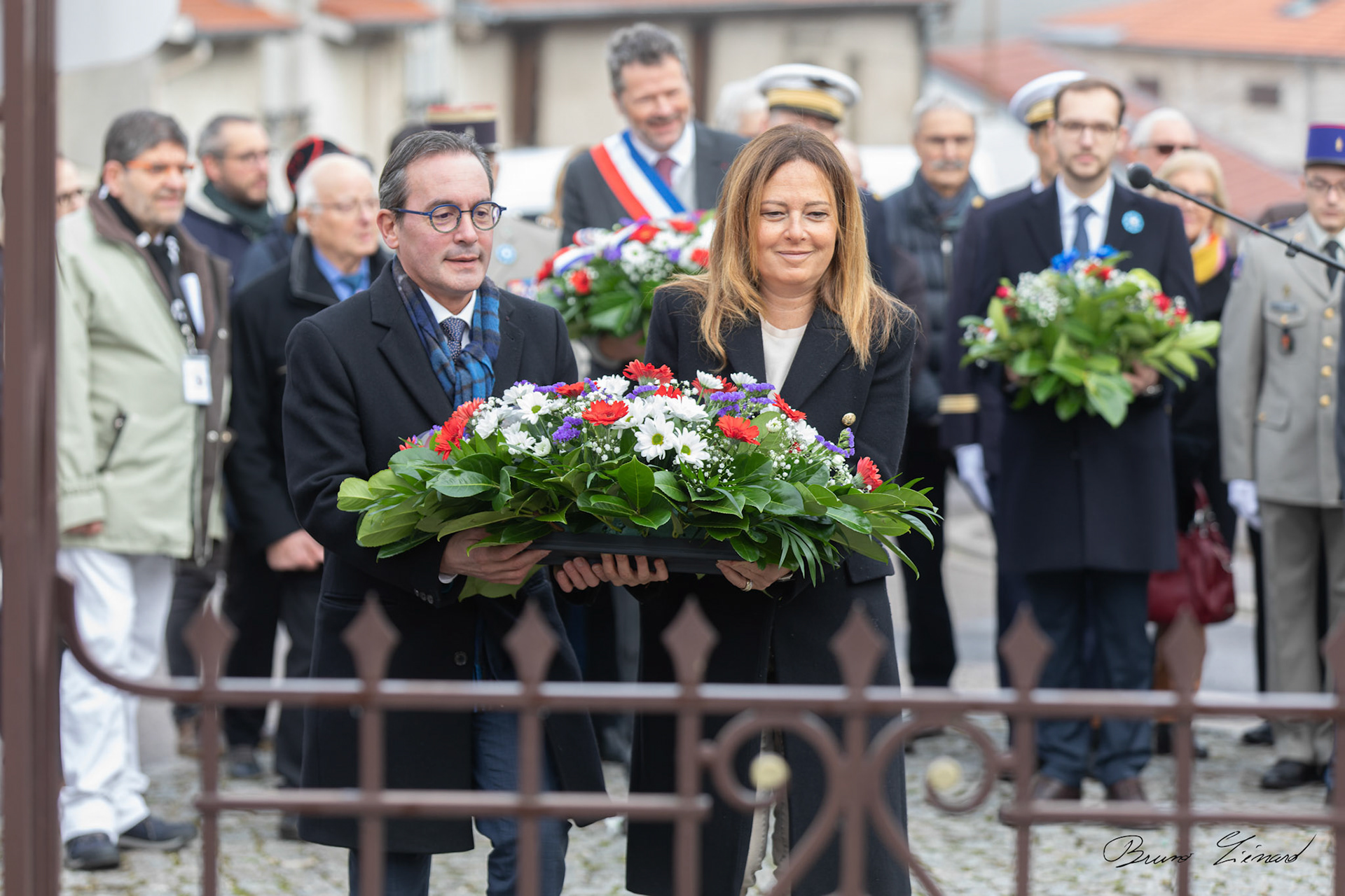 Cérémonie de commémoration de l'armistice du 11 novembre 1918 à Villers-lès-Nancy