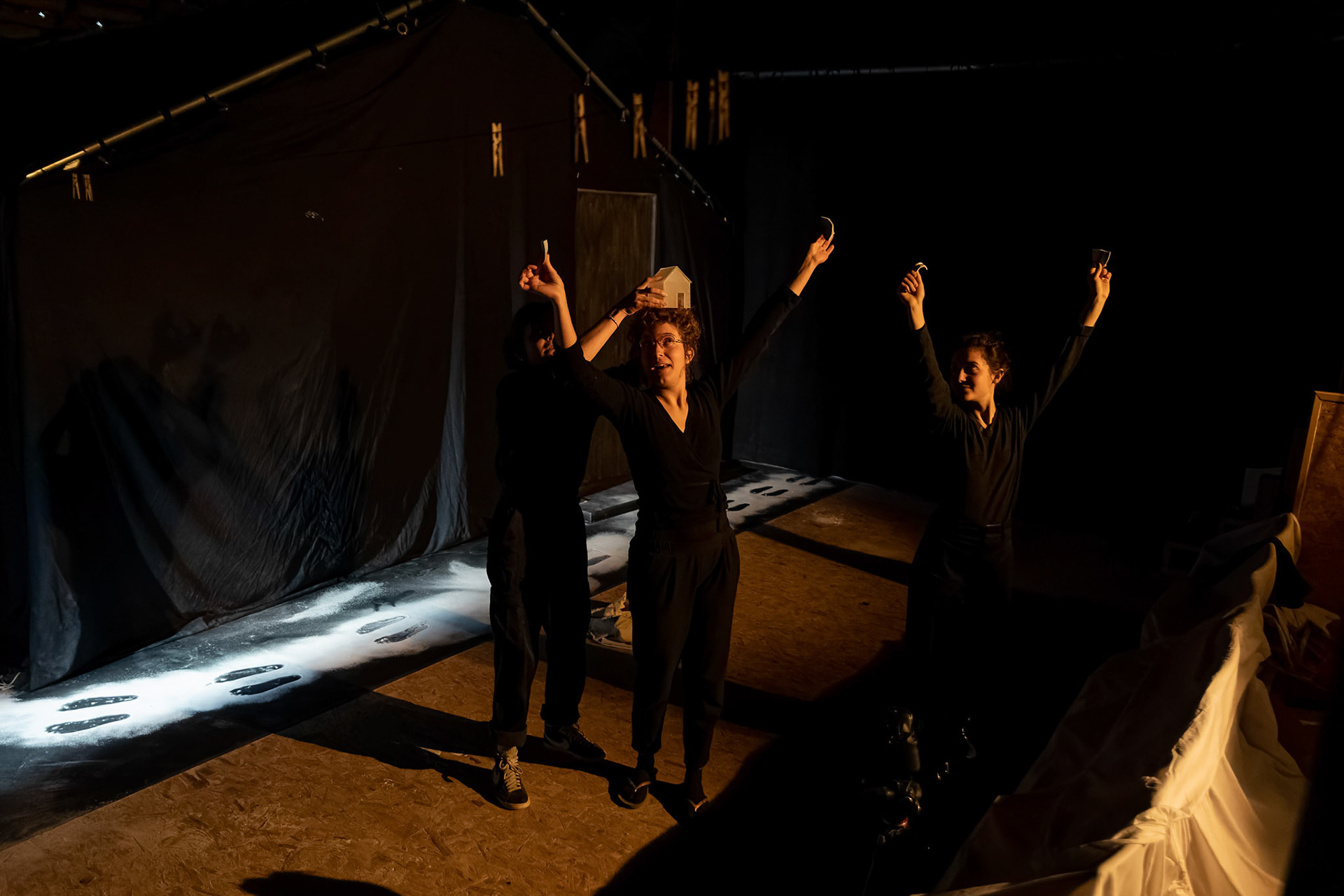 Mon gosier de métal parle toutes les langues de la Cie Écoutilles - Sortie de résidence #2 - Répétitions