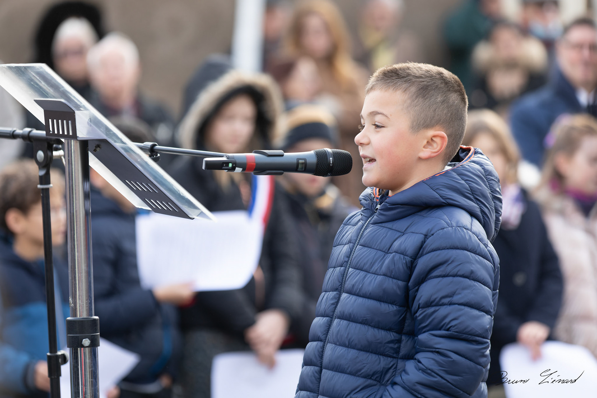 Cérémonie de commémoration de l'armistice du 11 novembre 1918 à Villers-lès-Nancy