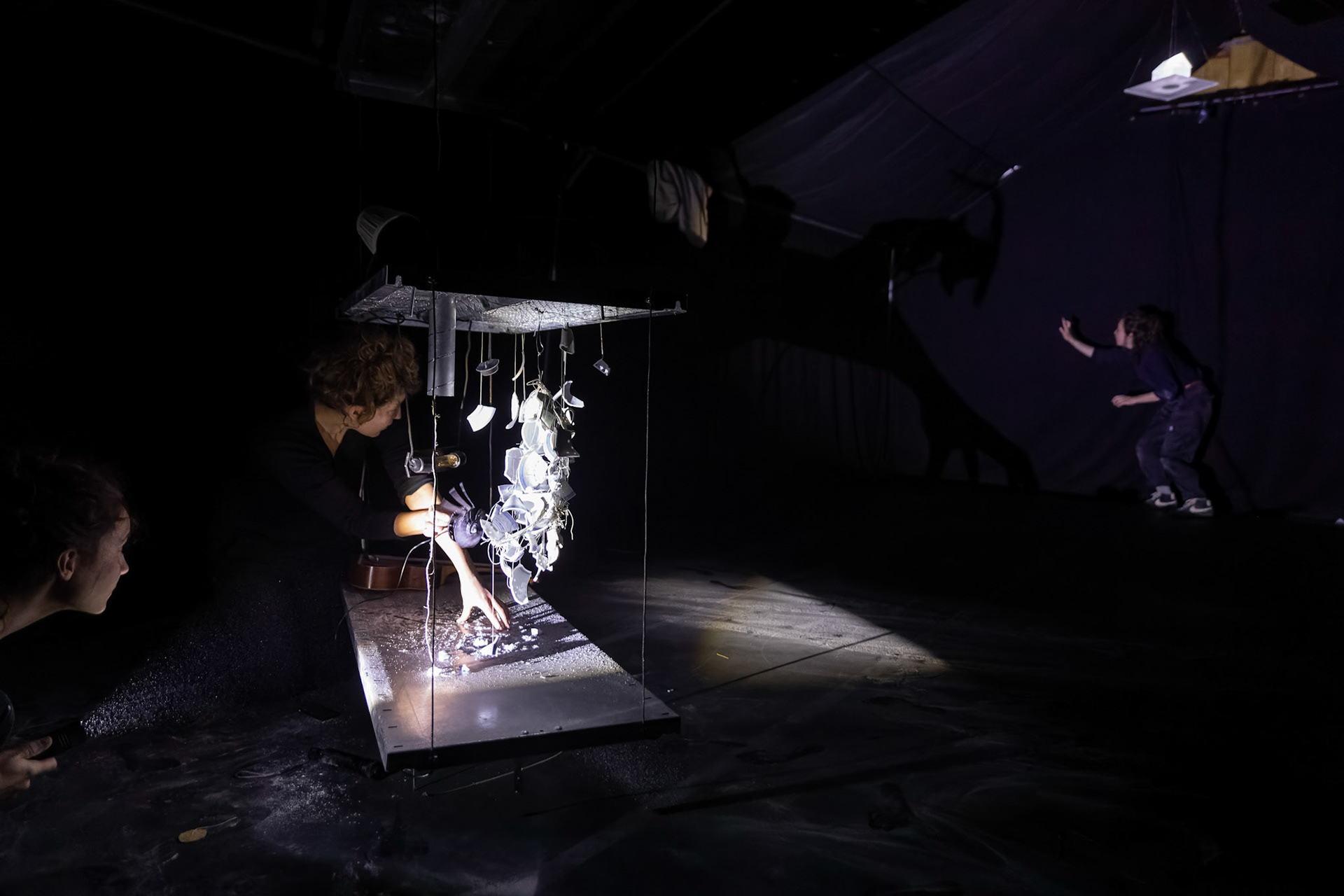 Mon gosier de métal parle toutes les langues de la Cie Écoutilles - Sortie de résidence #2 - Répétitions