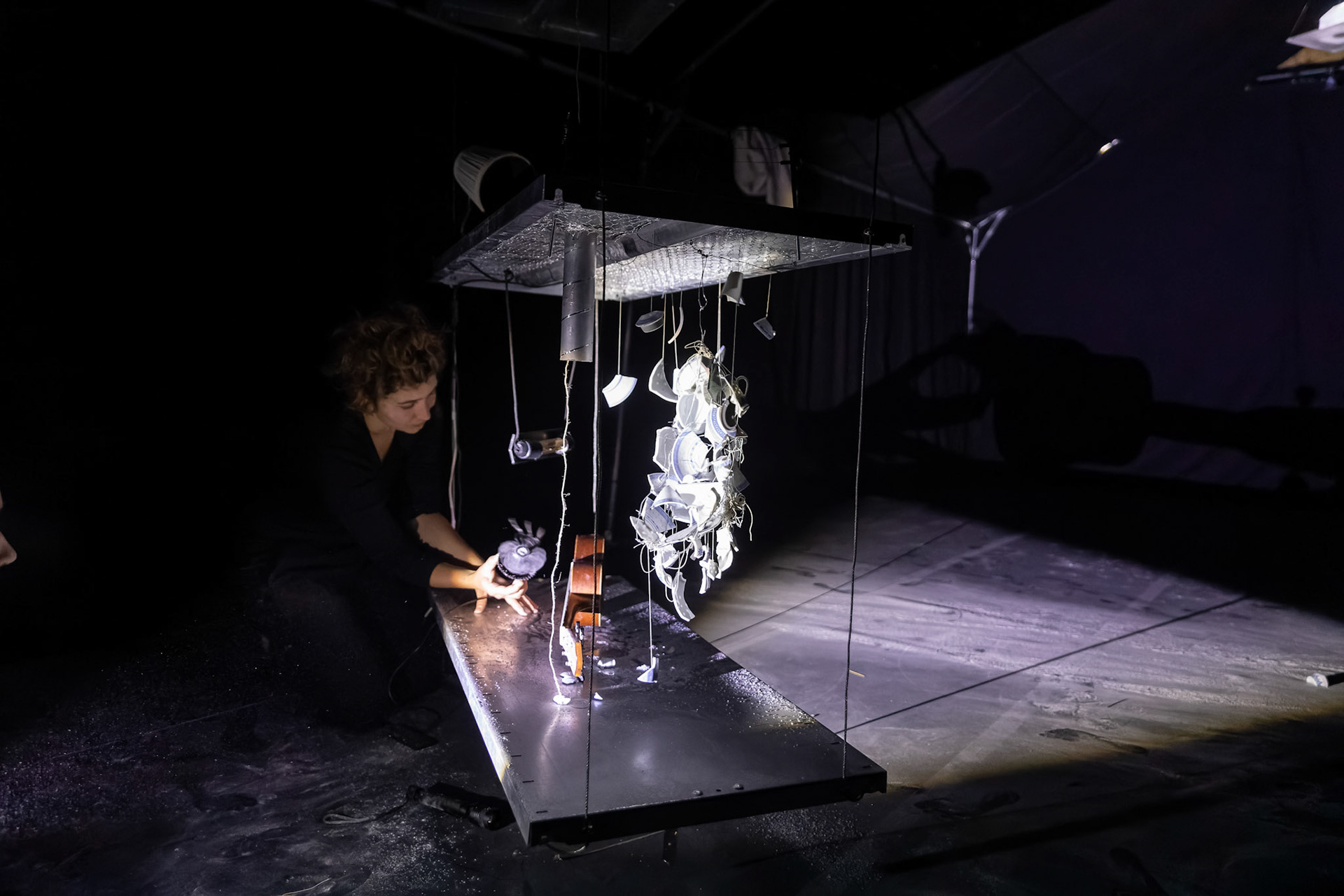 Mon gosier de métal parle toutes les langues de la Cie Écoutilles - Sortie de résidence #2 - Répétitions