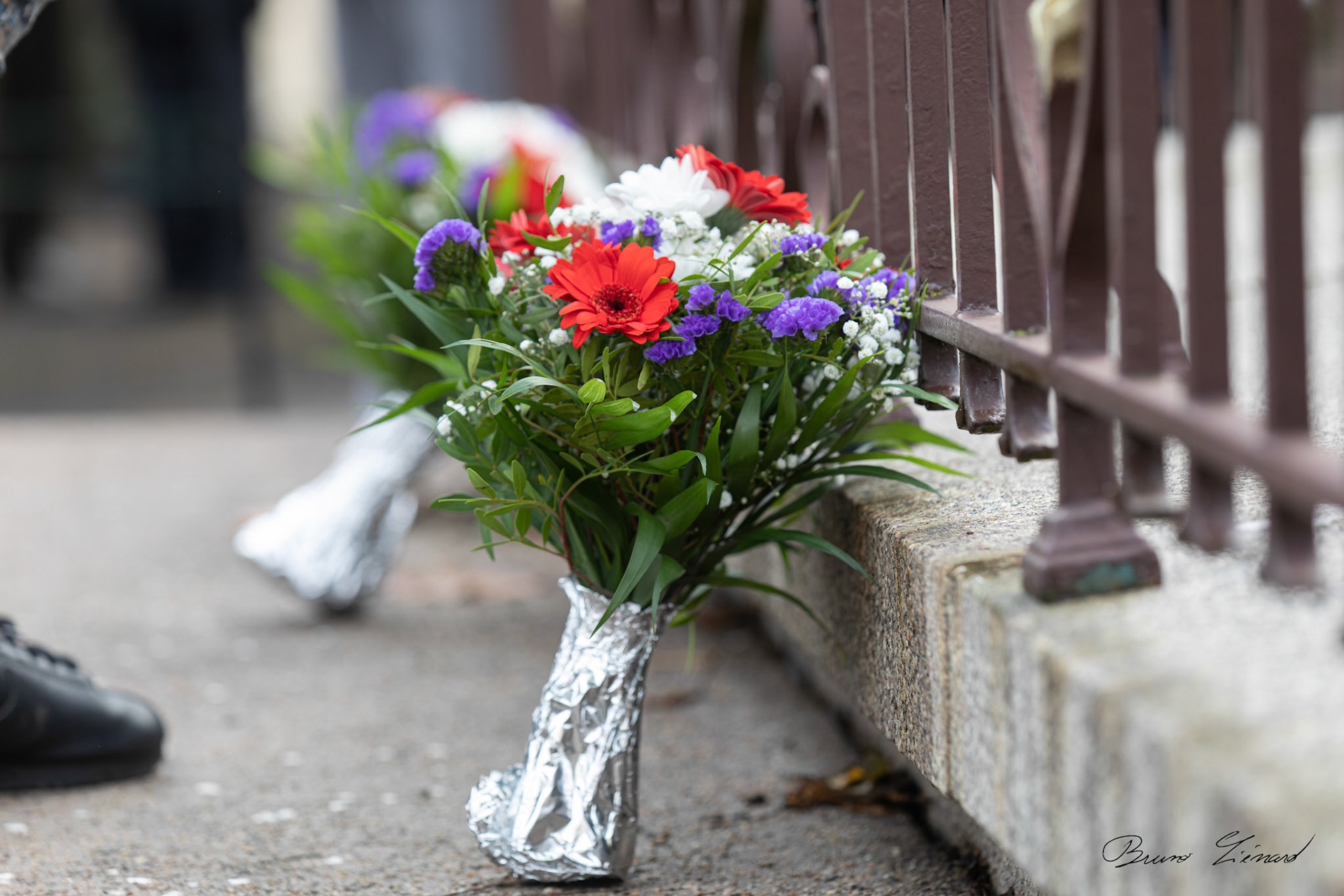 Cérémonie de commémoration de l'armistice du 11 novembre 1918 à Villers-lès-Nancy