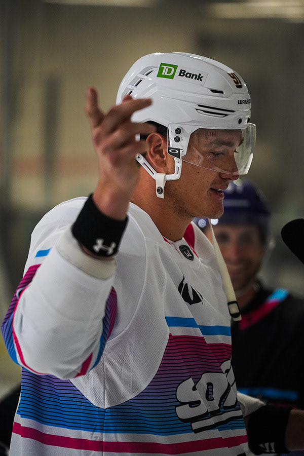 Nikita Zadorov of the Boston Bruins