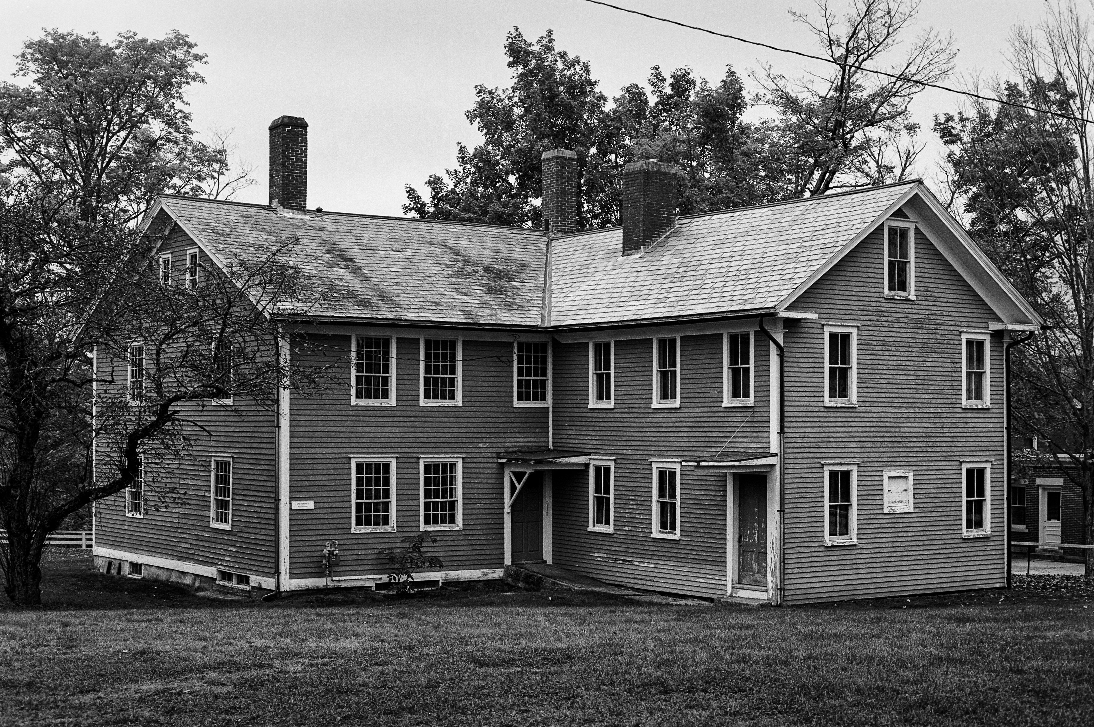 The strange two-headed Infirmary building