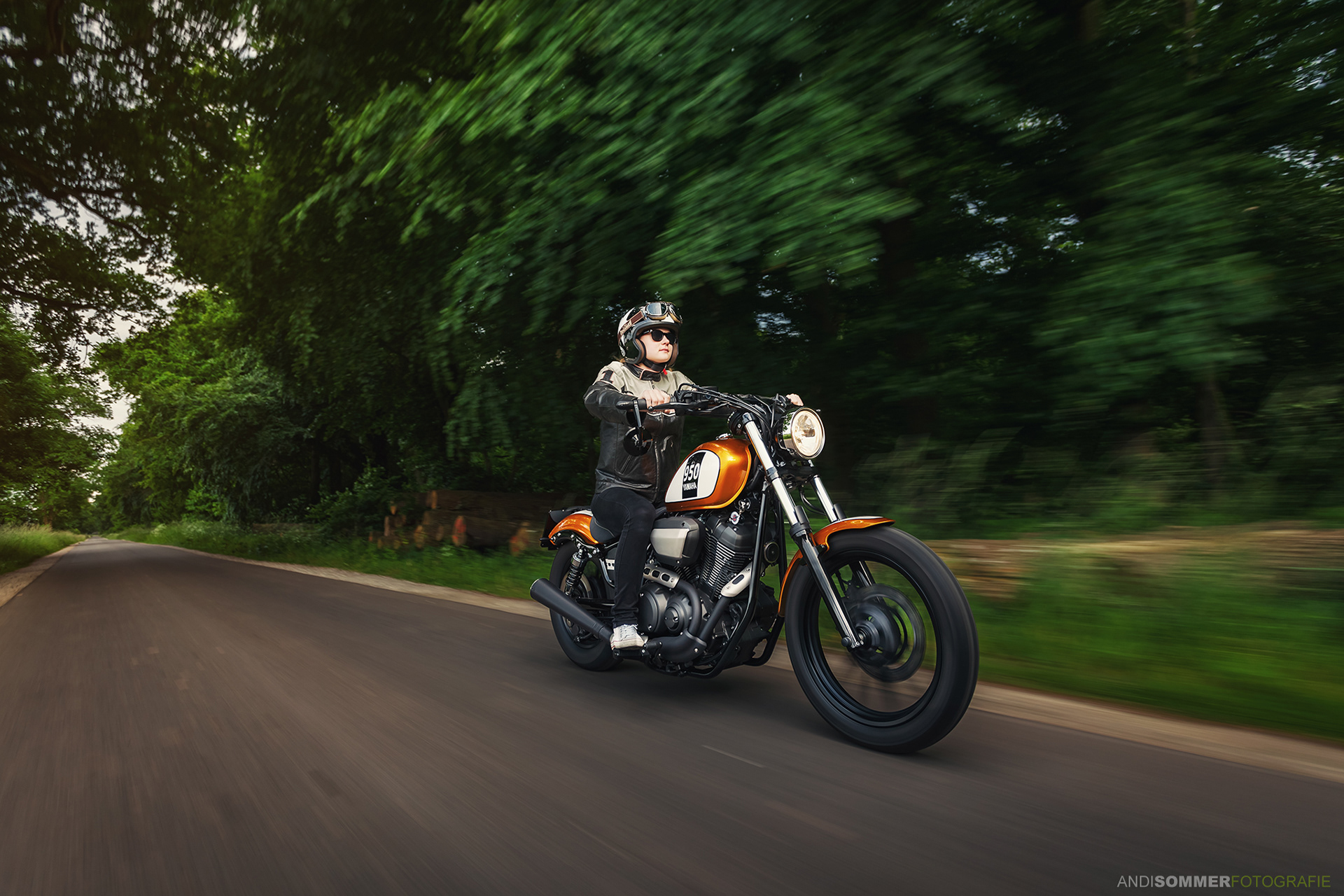 Yamaha XV950 'Bobber'-Umbau von Team Voiges